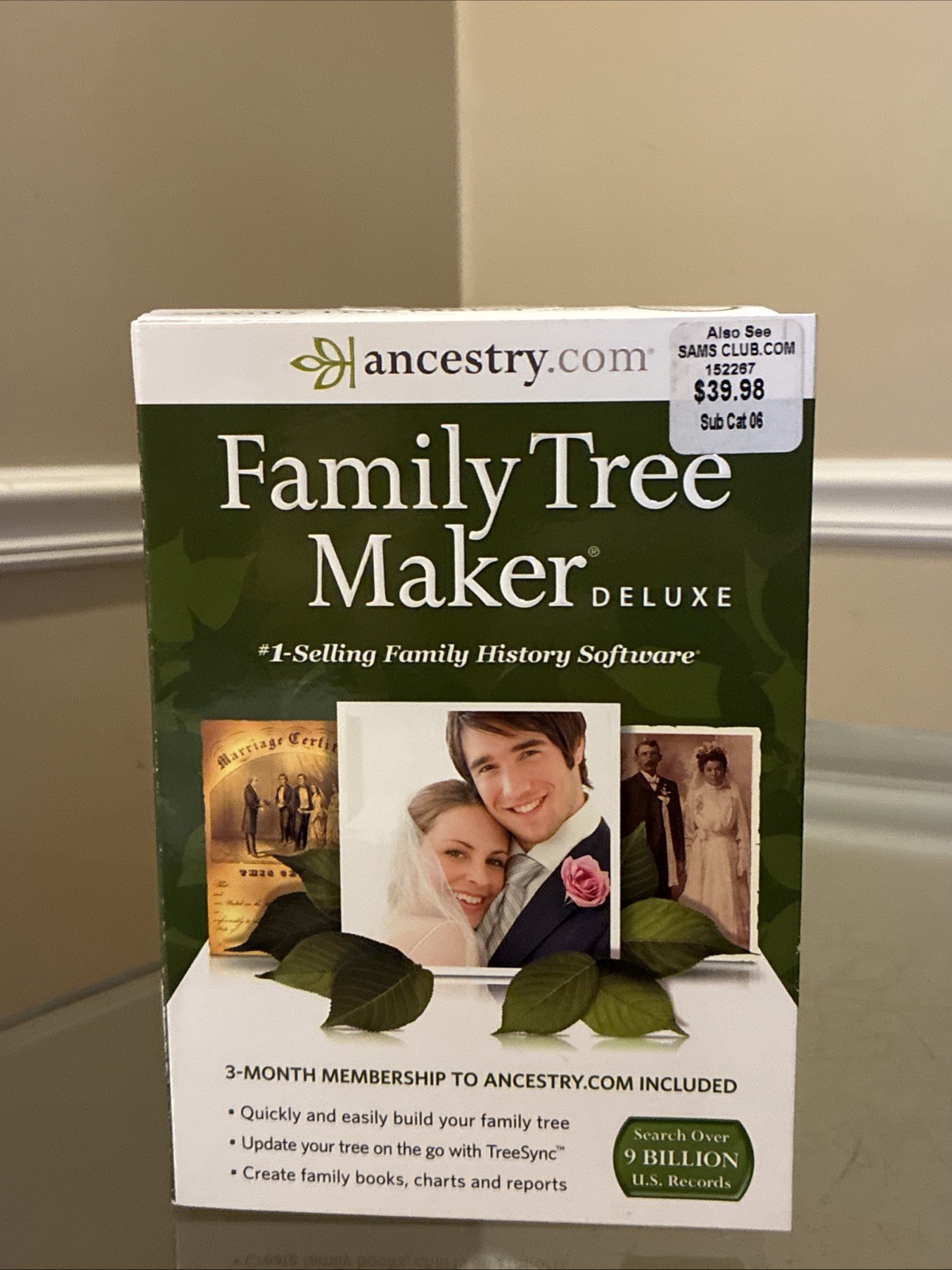 Ancestry Family Tree Maker Deluxe 2014 PC Windows Software Complete in Box