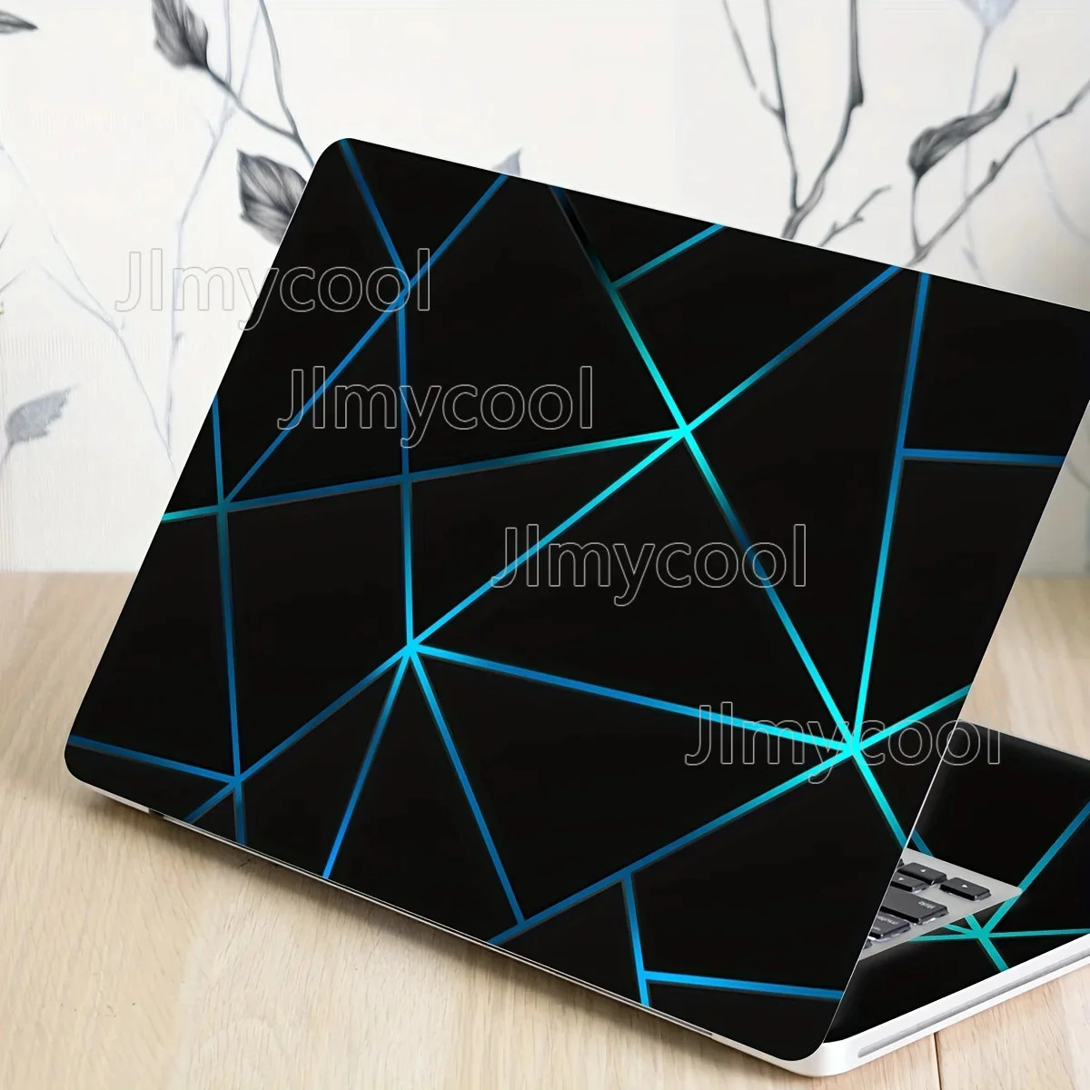 Vinyl Laptop Skin Sticker Label 2 Pieces/Set Scratch Resistant DIY Art Case
