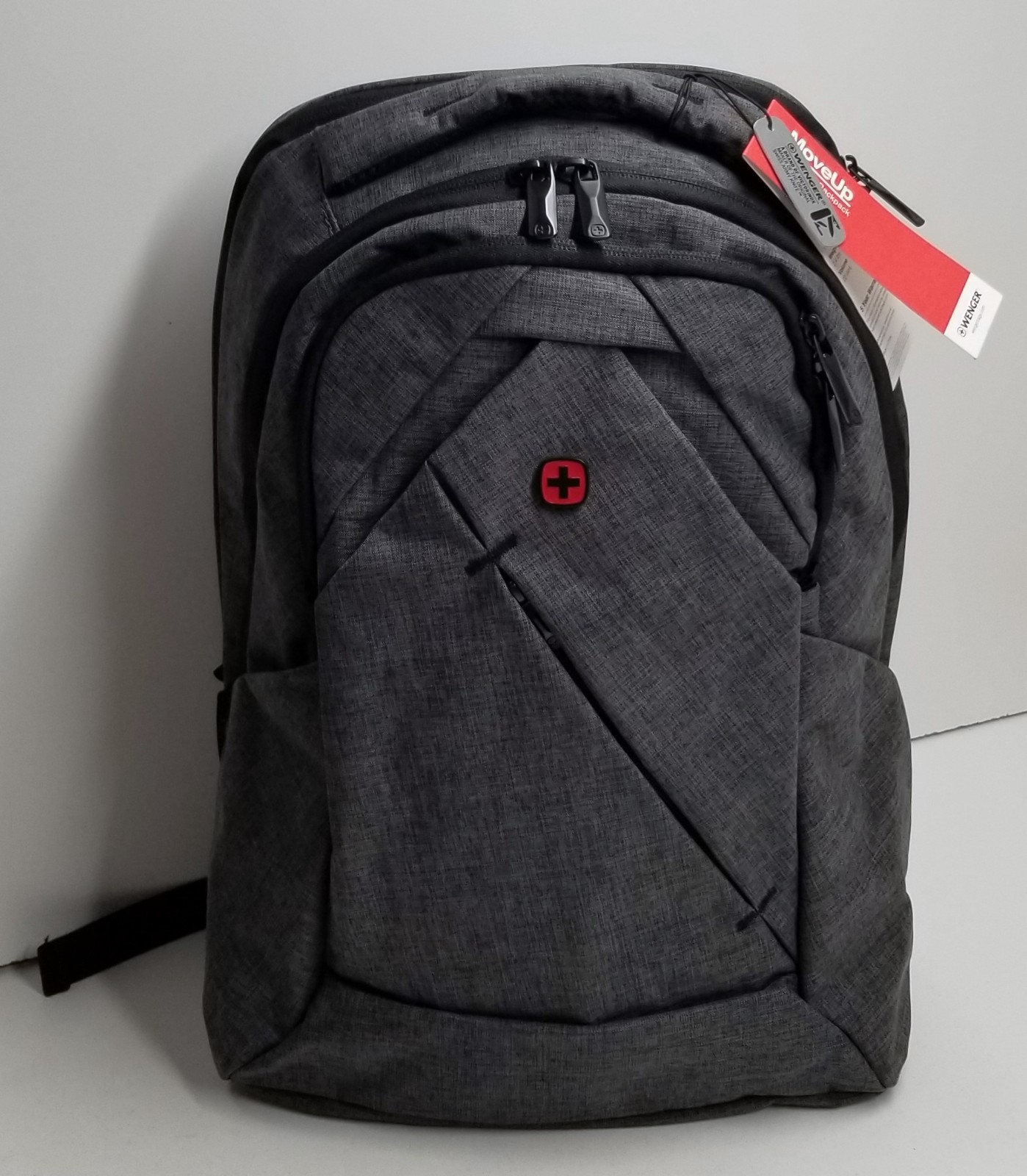 Wenger MoveUp 16 Laptop Backpack, Charcoal Heather