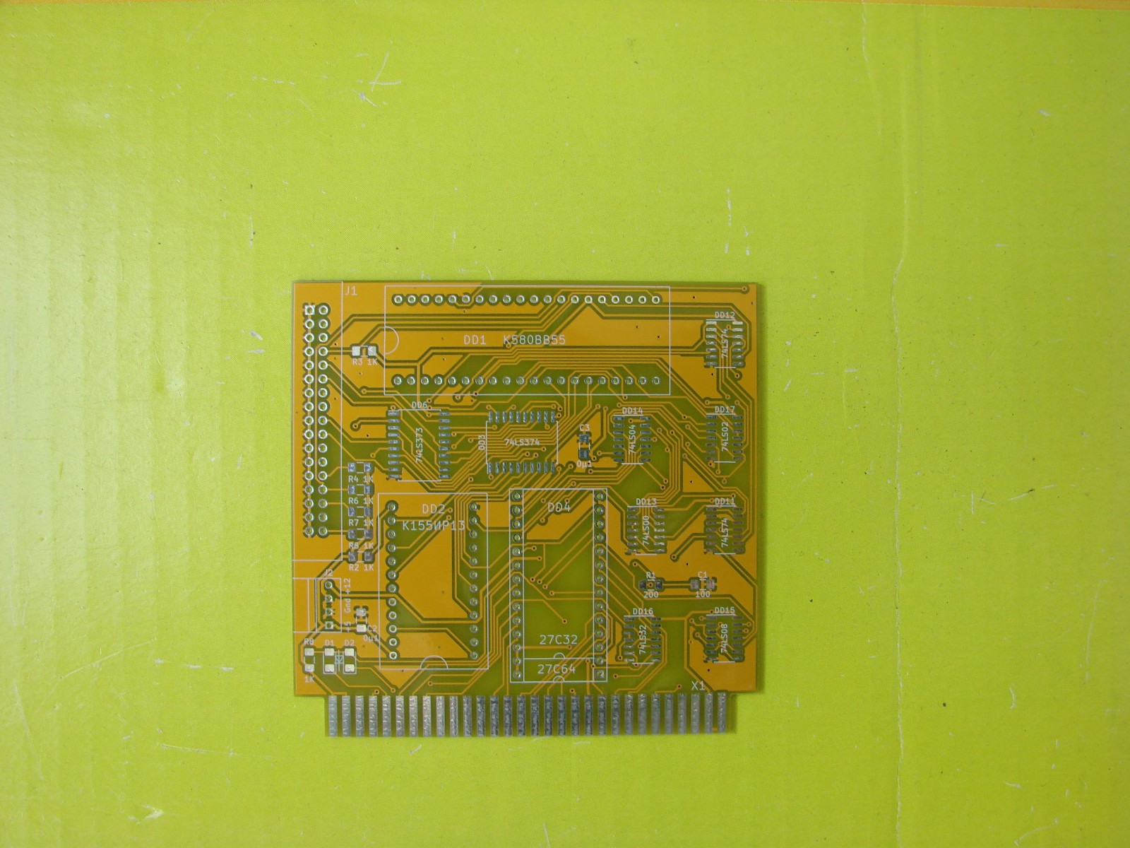 Floppy drive controller PCB for Mikrosha (Radio 86-RK) USSR Soviet computer