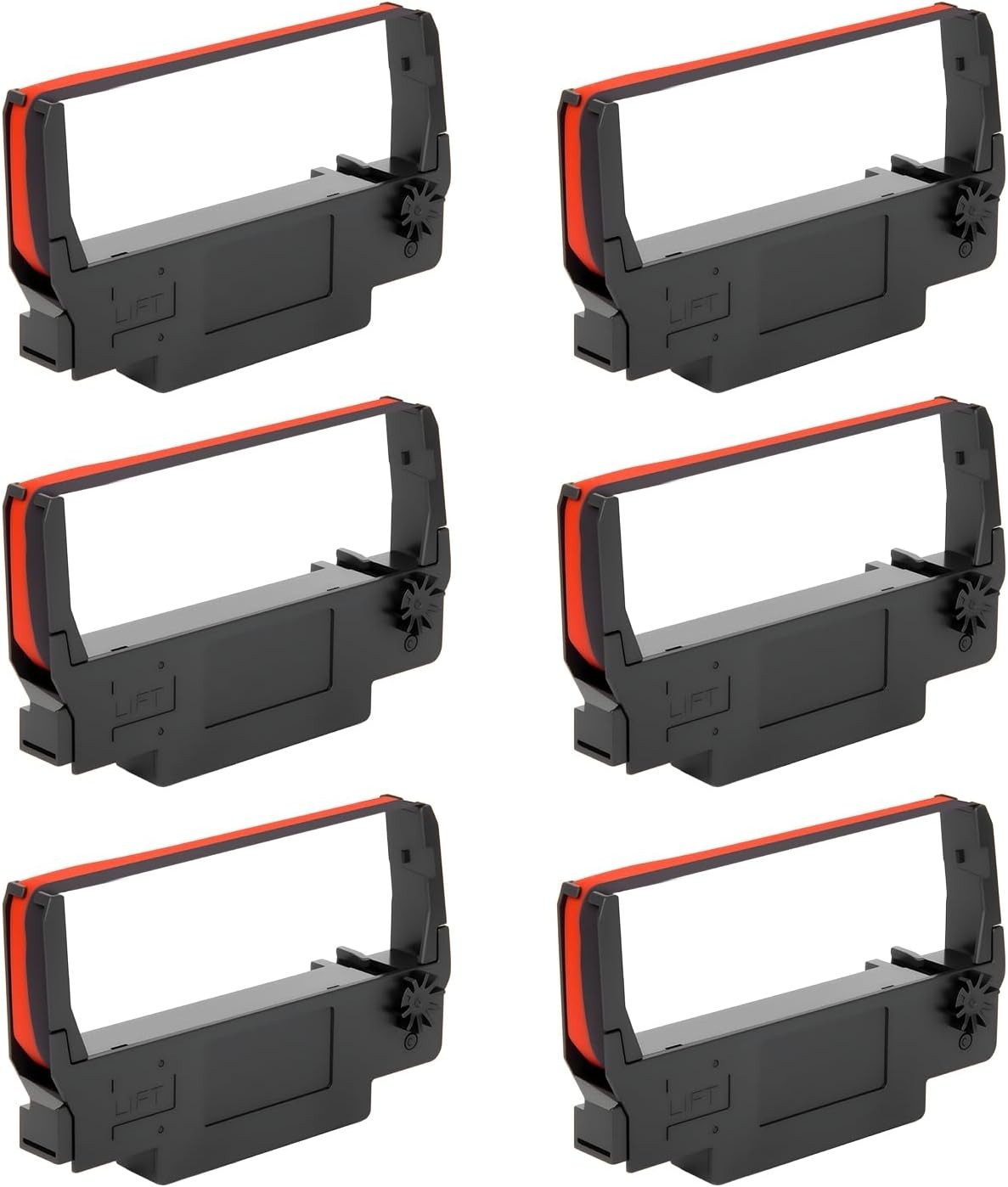RIBBONS FOR EPSON ERC-30 / ERC-34 / ERC-38 Ribbons - Black/Red ERC30/34/38BR