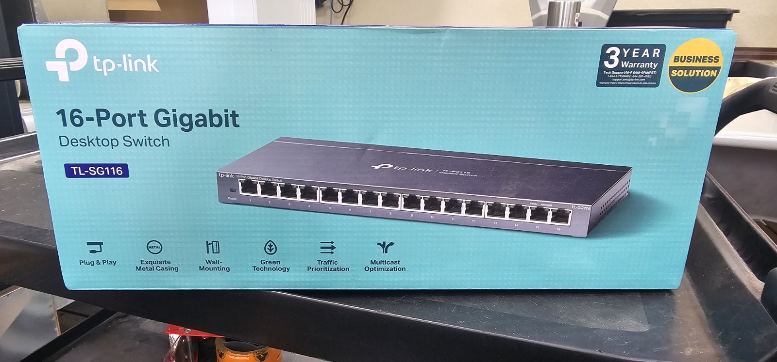 TP-Link TL-SG116E 16-Port Gigabit