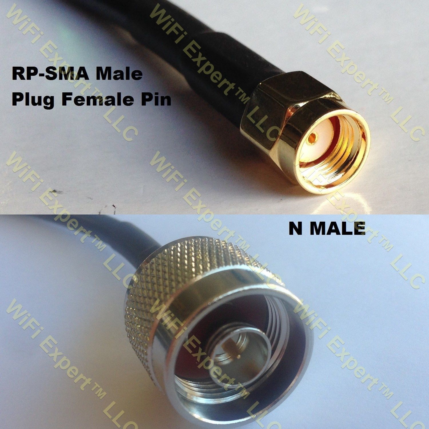 TIMES MICROWAVE® 200-300 Feet LMR400 RF Jumper Coax Cable RP-SMA Male to N Male