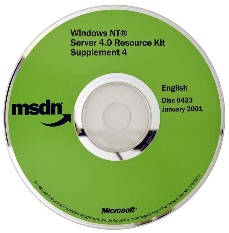 AUTHENTIC NEW RARE Microsoft Windows NT Server 4.0 Resource Kit Supplement 4