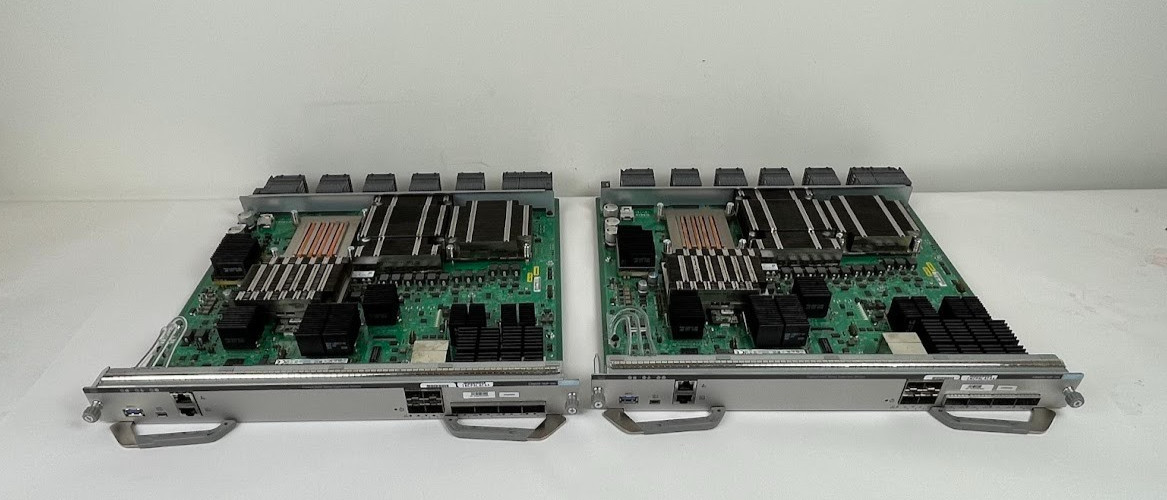 Lot of 2 Cisco Catalyst C9400X-SUP-2XL 9400 Series Supervisor Engine 2XL Module