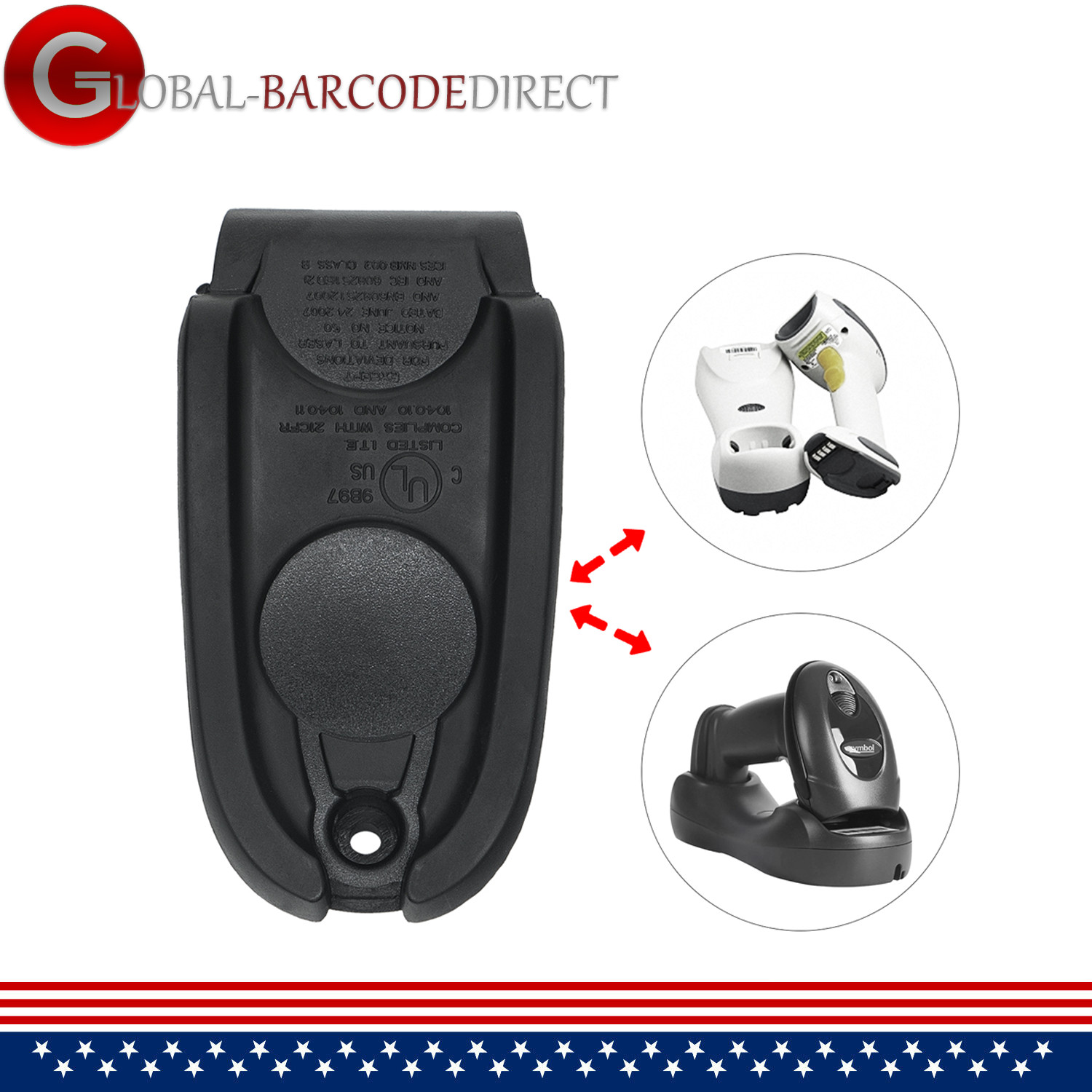 LI4278 Replacement Battery Door Cover with Screw Motorola Symbol DS6878 LS4278