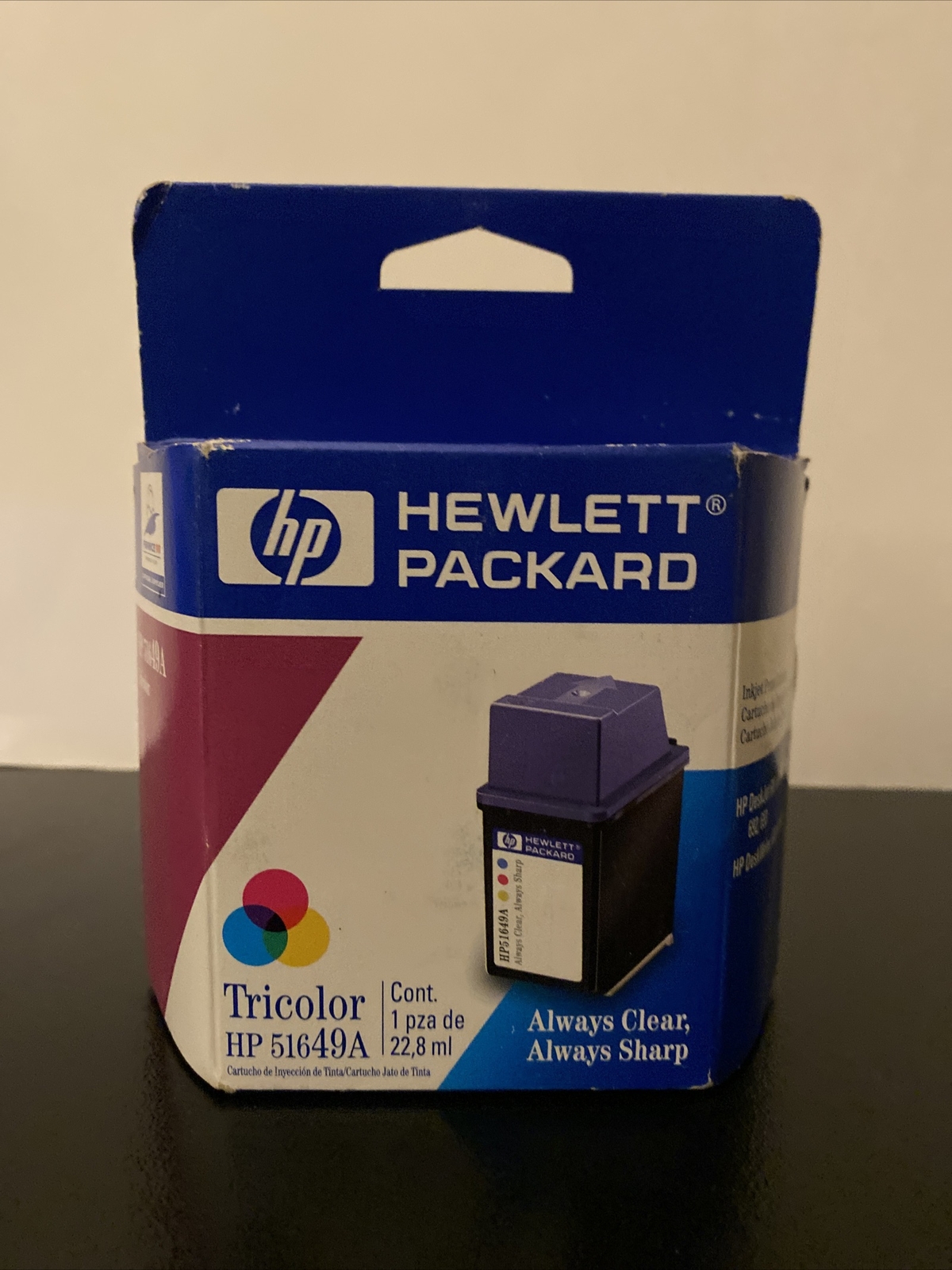 HP 49 Ink Cartridge Tricolor 51649A