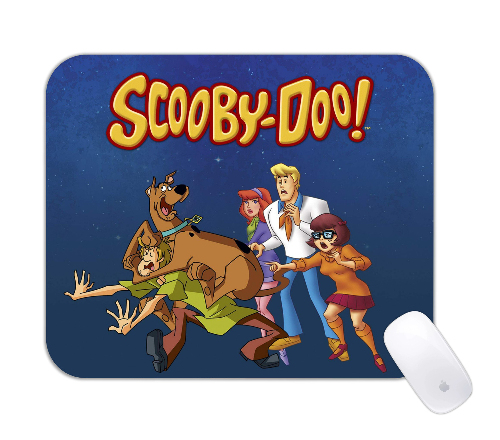 Scooby-Doo Mystery Cartoon Desk Mat Fun Kids Gaming Mouse Pad