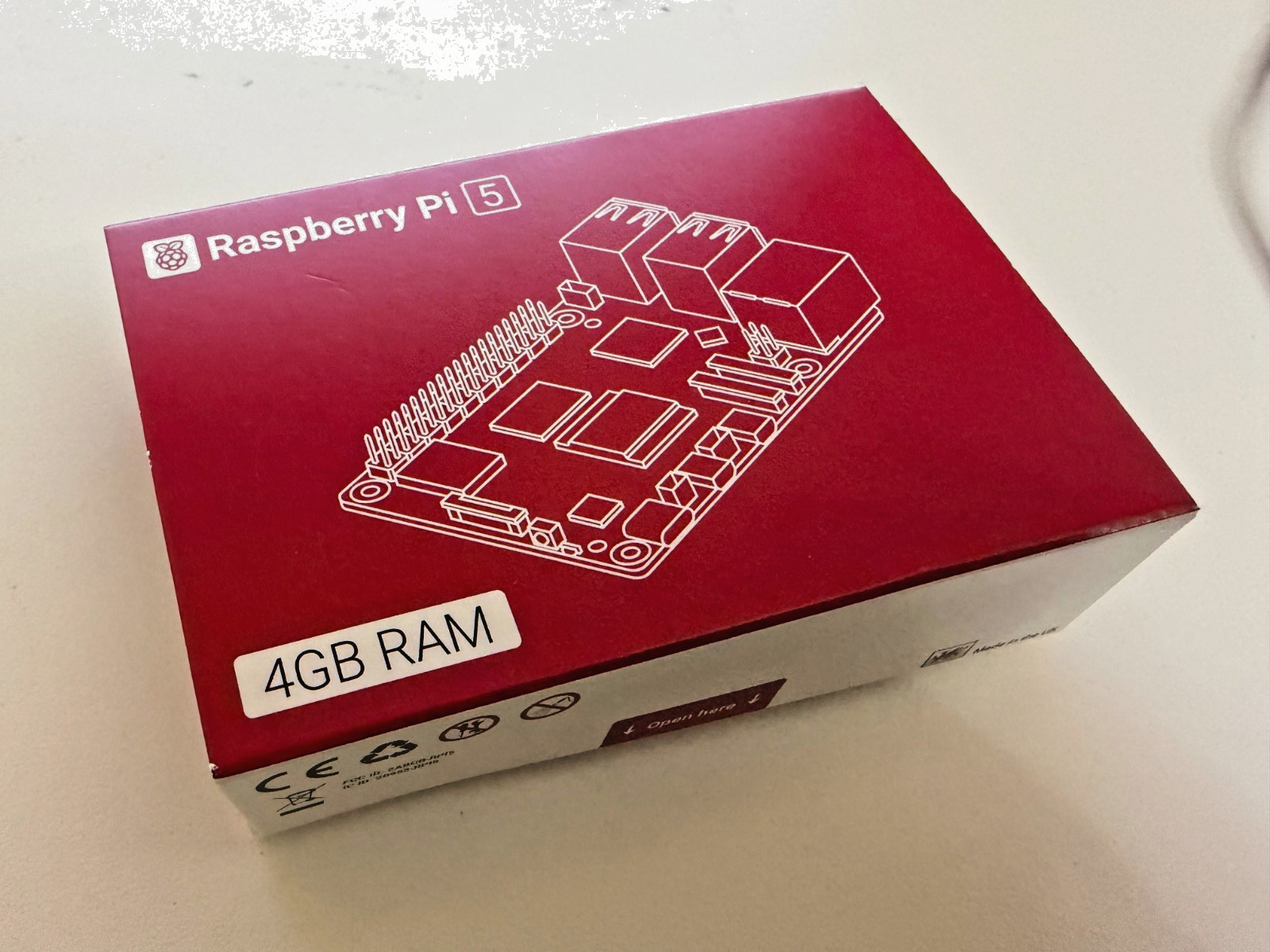Title: Raspberry Pi 5 4GB RAM Quad Core 2.4GHz Cortex-A76 Single Board Computer 