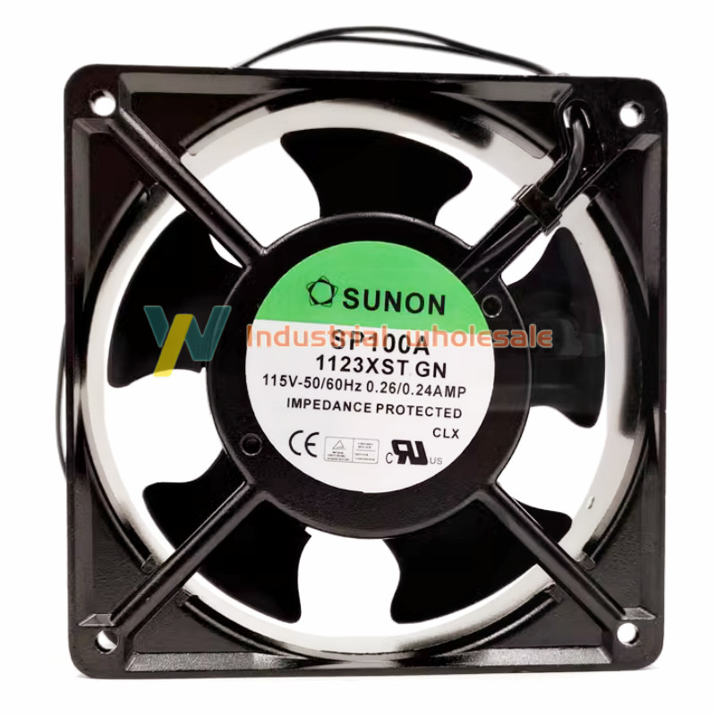 1PC brand new SUNON SP100A 1123XST.GN Cooling Fan AC115V 0.26/0.24AMP 12038 12cm