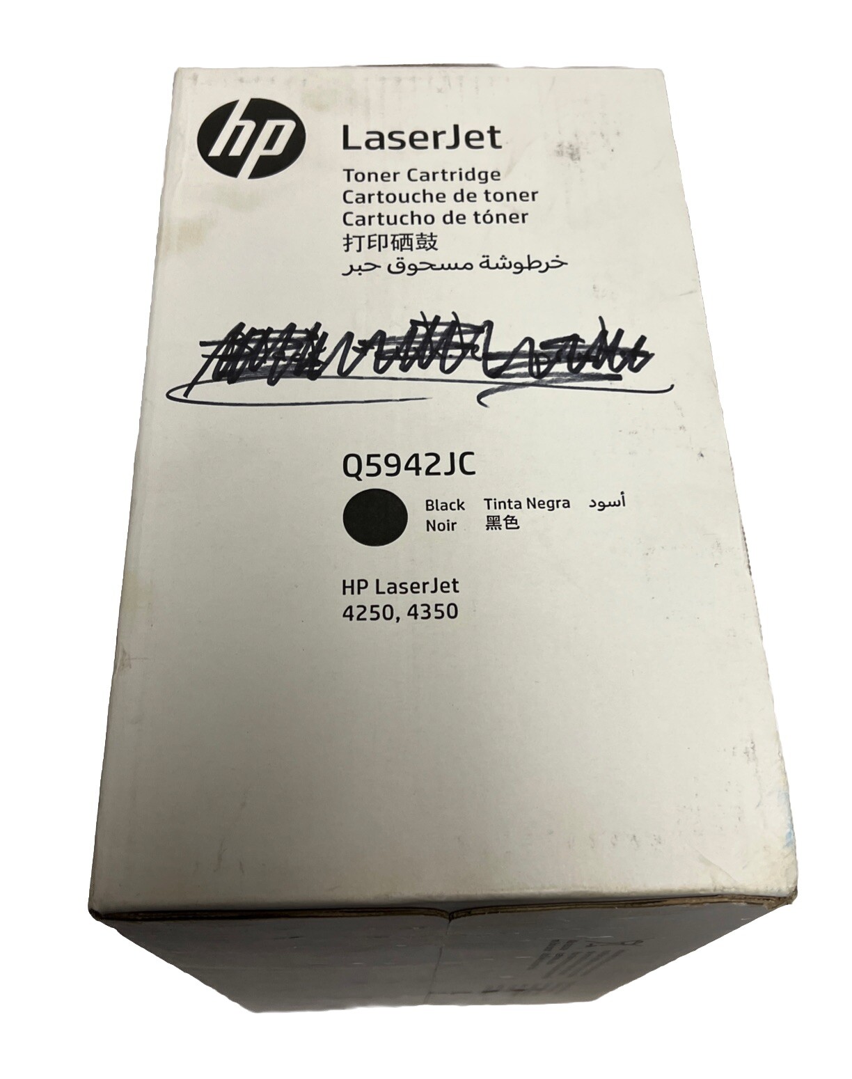 New Genuine HP Q5942JC High-Yield Black LaserJet Toner Cartridge SEALED BOX