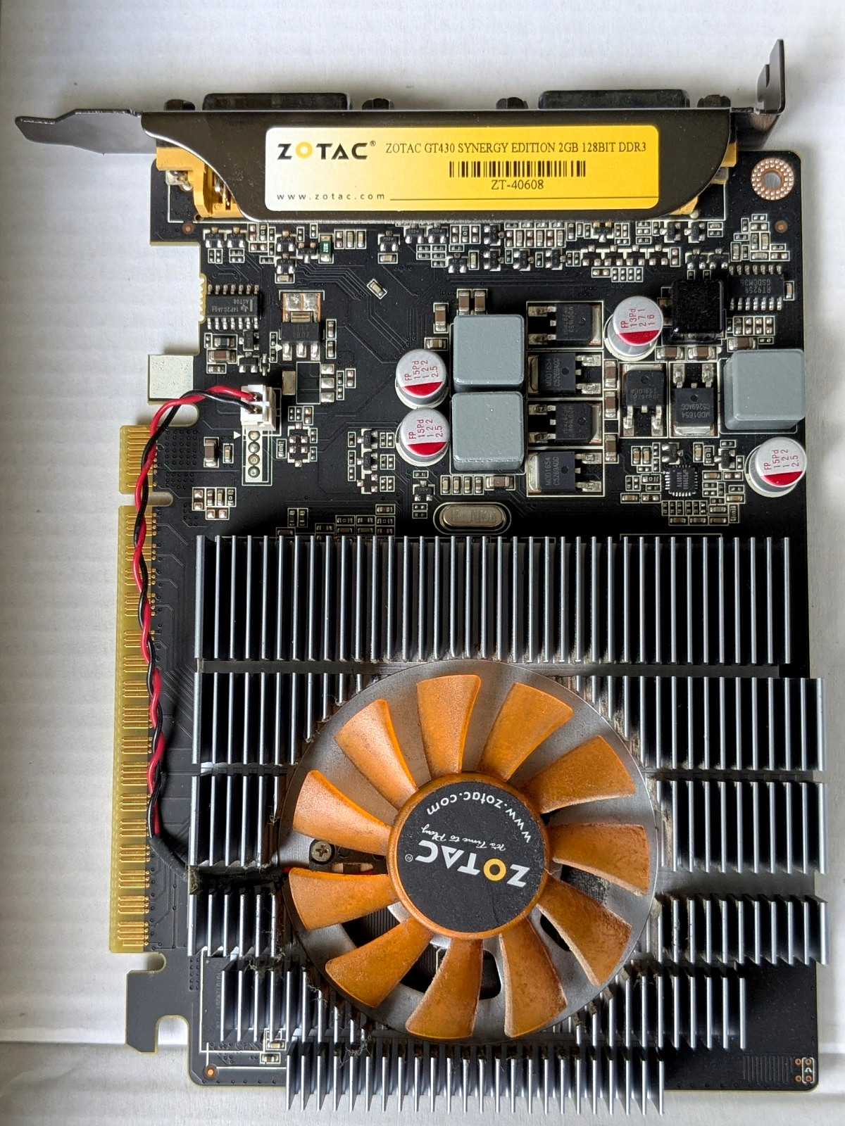 ZOTAC NVIDIA GeForce GT 430 Synergy Edition Video Graphics Card, 2GB 128BIT DDR3