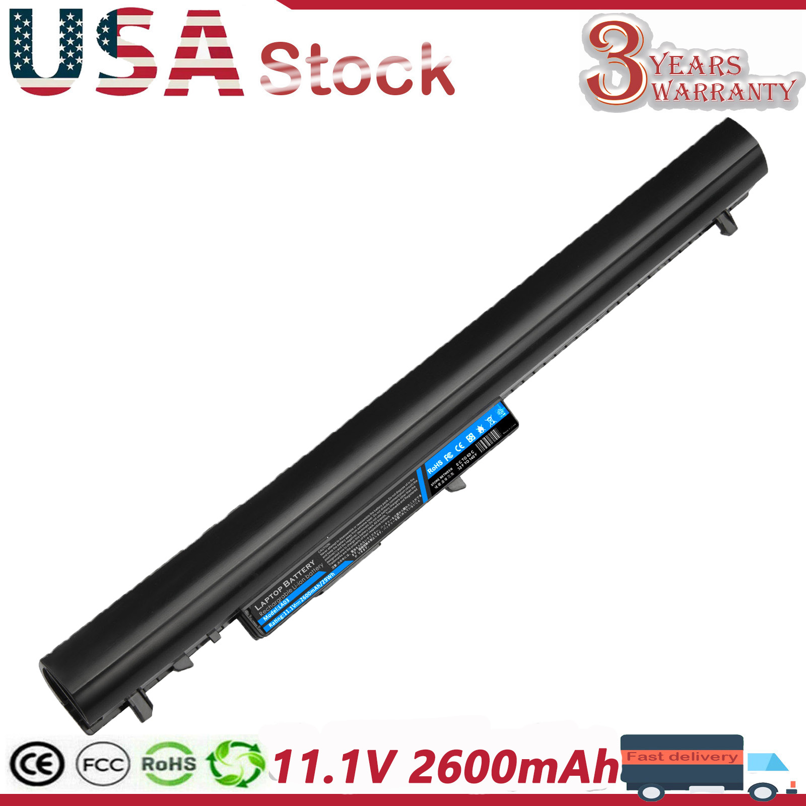 LA03 LA03DF 776622-001 Replacement Laptop Battery for HP Spare 15 15-f233wm