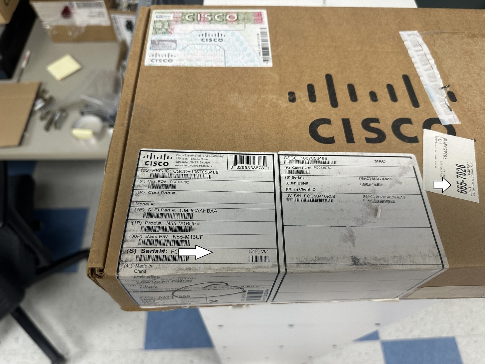 Cisco N55-M16UP NEXUS 16 PORT 1/10GE