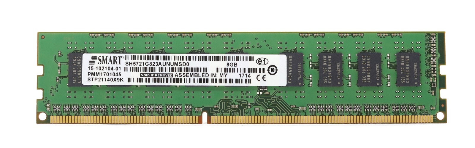 Cisco 8GB PC3-12800 DDR3-16000MHz ECC Unbuffered Memory P/N: 15-102104-01 Tested
