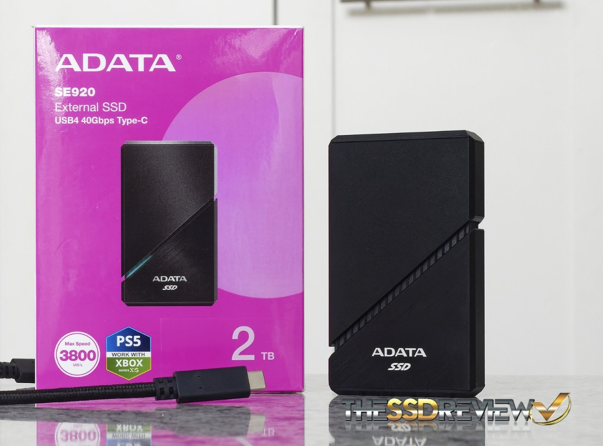 2TB AData SE920 External SSD USB4 40Gbps Type-C
