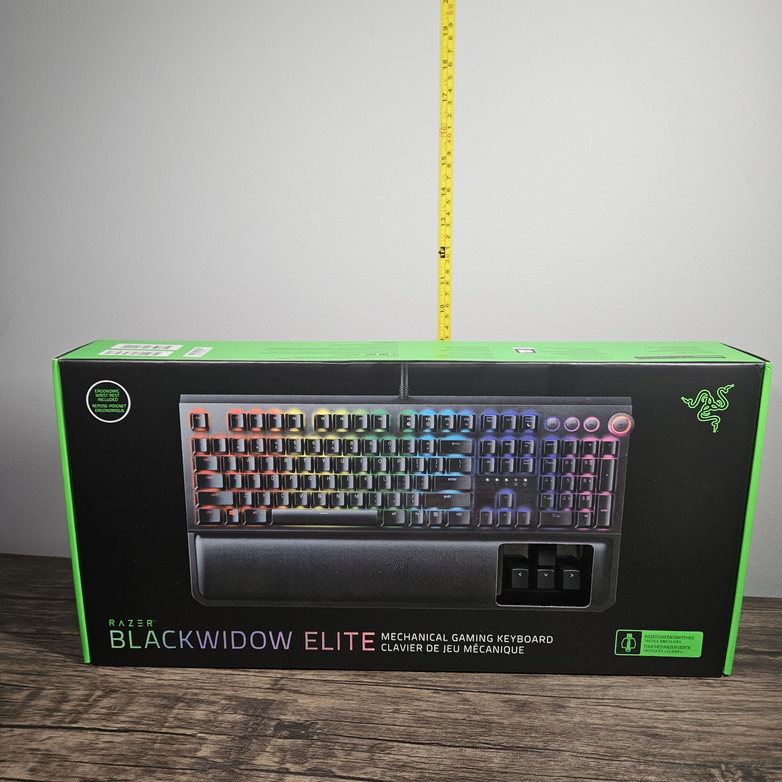 NEW Razer Blackwidow Elite Wired Gaming Mechanical Keyboard RZ03-02620200-R3U1