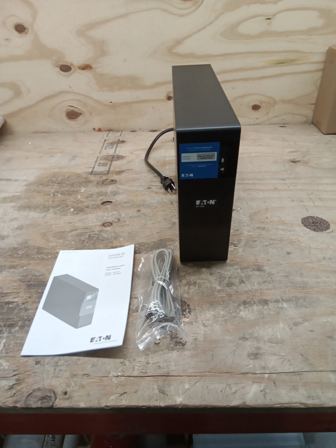 Eaton 5S UPS 5S1500LCD 1500VA 900W Uninterruptable Power Supply