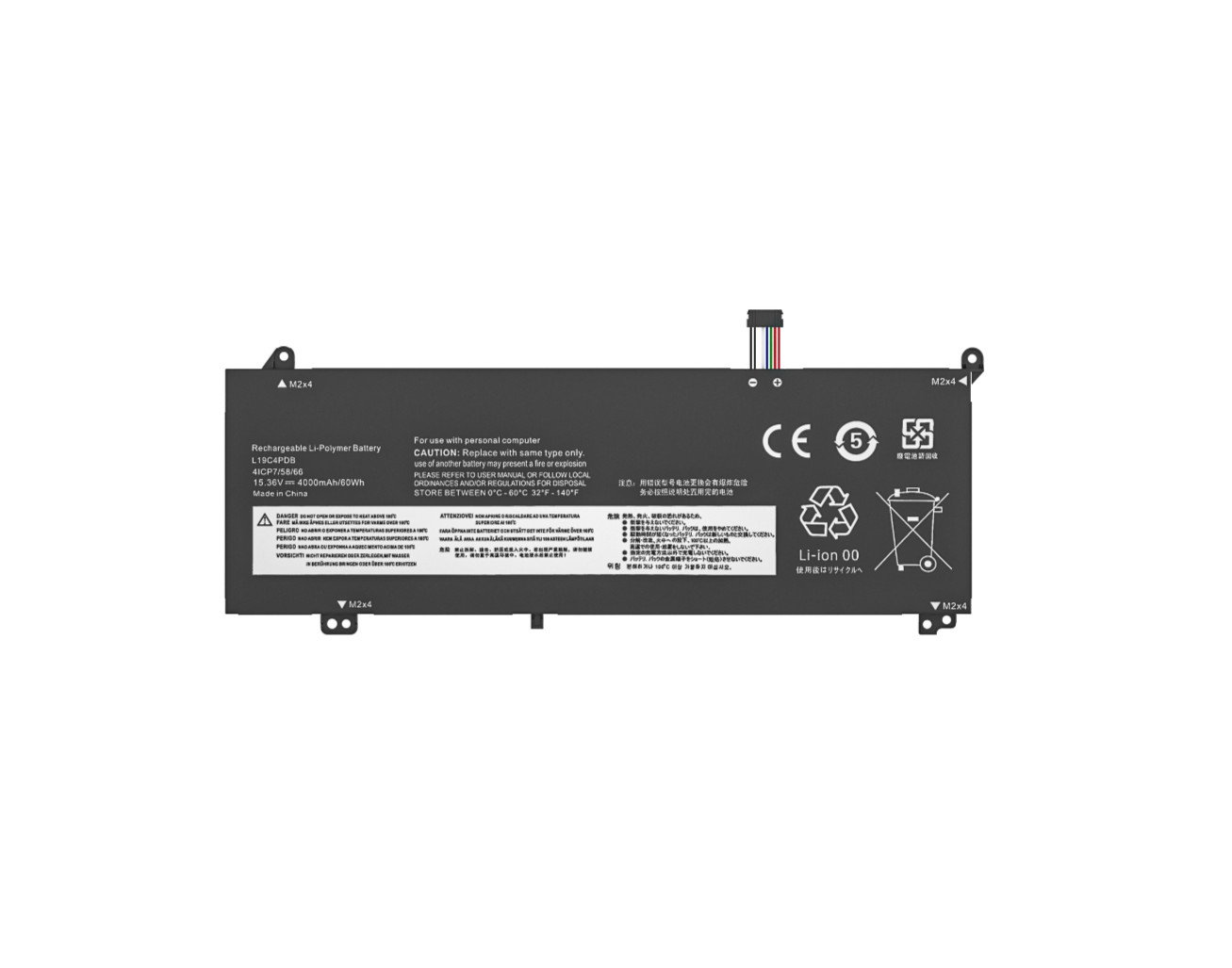 L19C4PDB 60Wh Laptop Battery for Lenovo ThinkBook 14s Yoga ITL-20WE Series