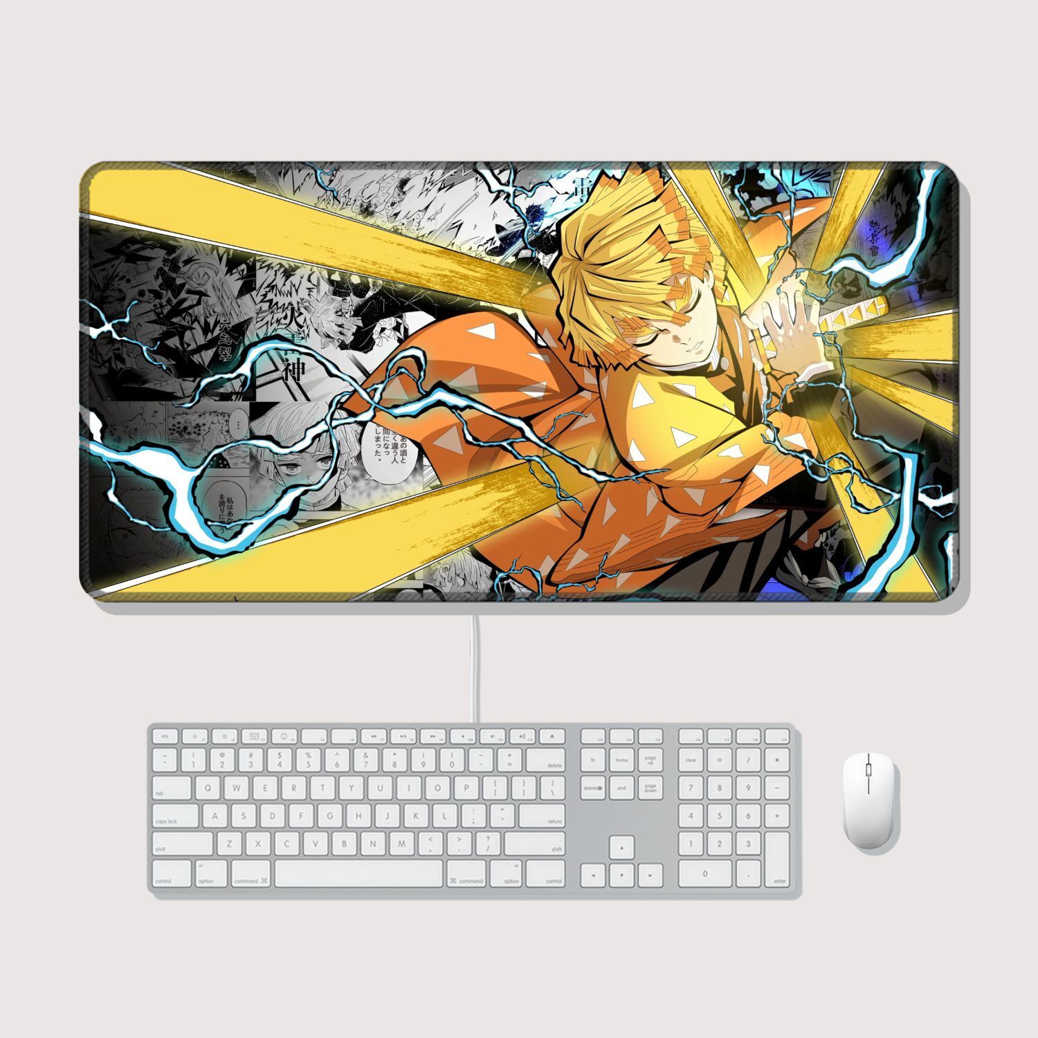 Anime Demon Slayer: Kimetsu No Yaiba  Large Mouse Pad Keyboard Pad