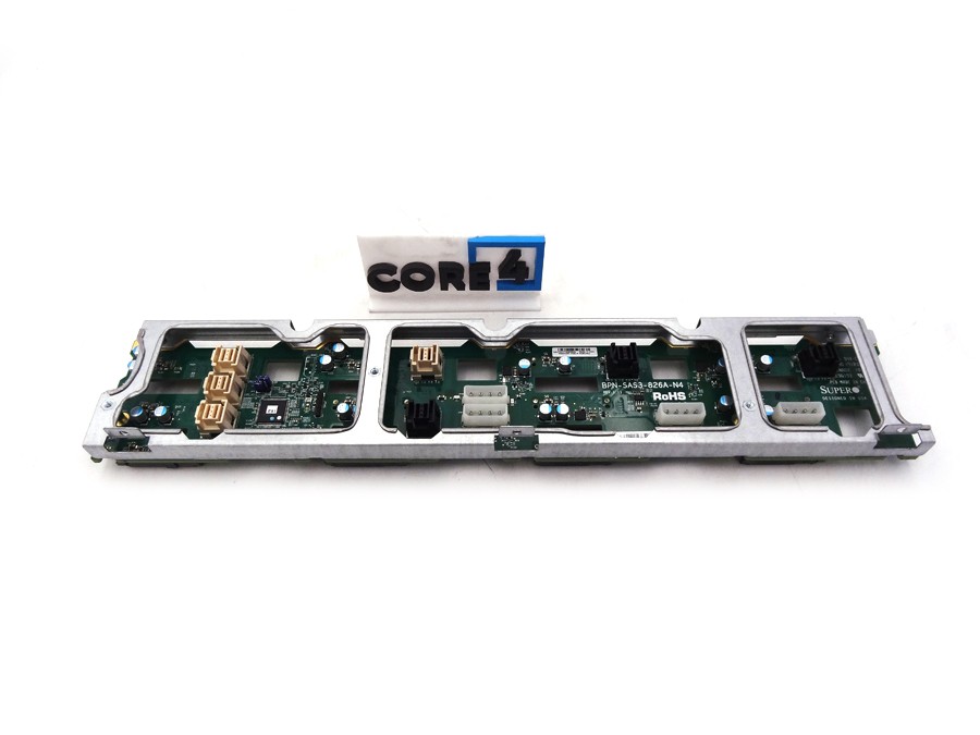 SUPERMICRO BPN-SAS3-826A-N4 2U 12x 3.5IN SAS/SATA 4x NVMe backplane