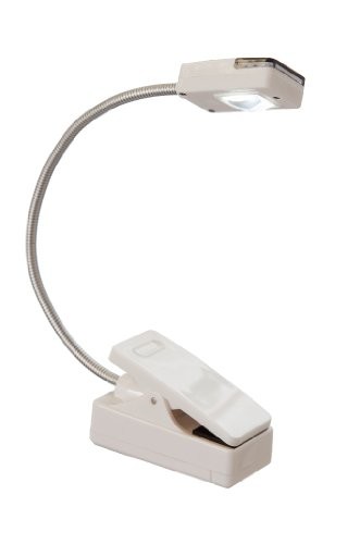 Fulcrum 20022-108 Multiflex EcoReader Book Light Plus with Timer Function, White