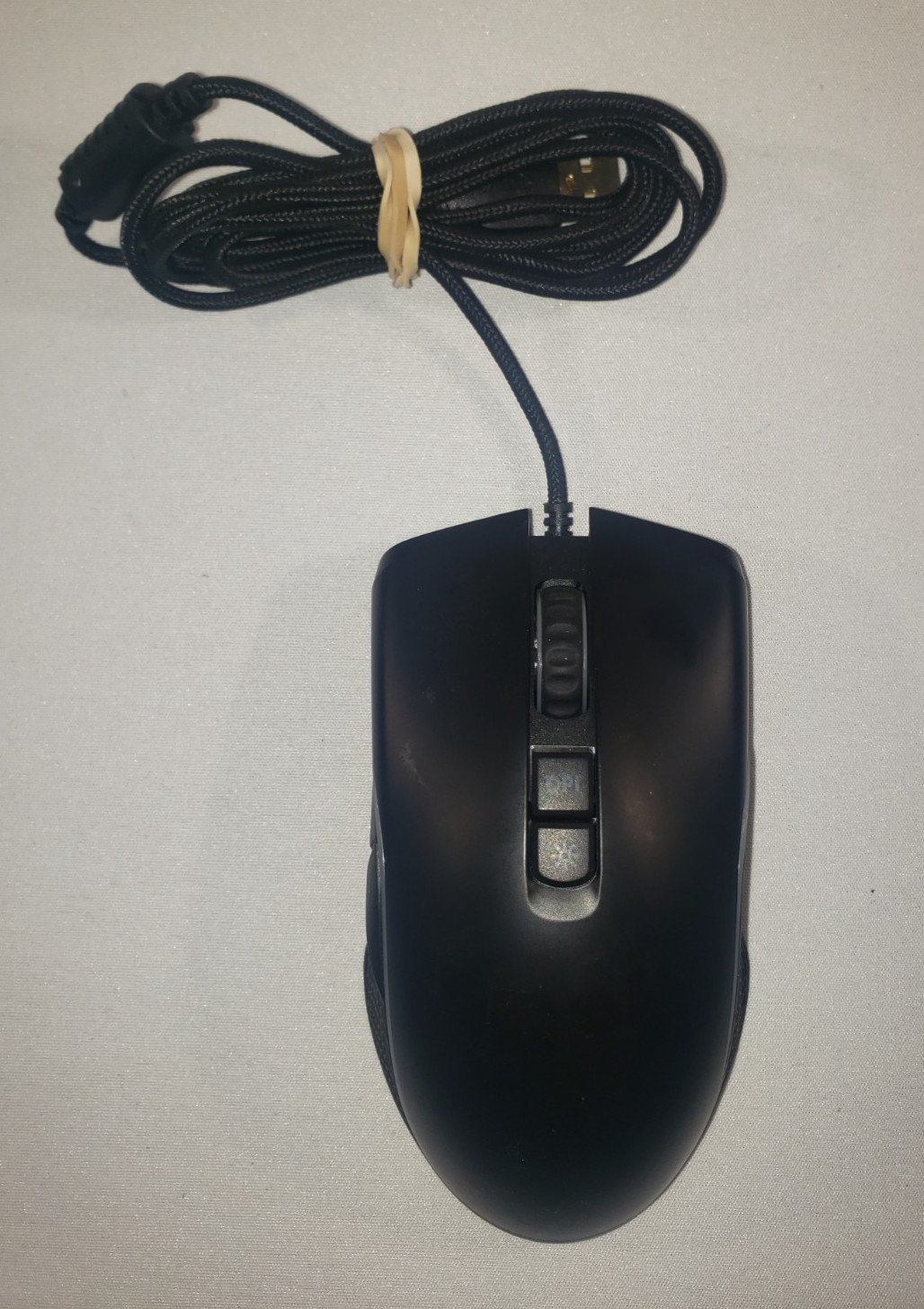 ONN Gaming Mouse 100027827 RGB Wired USB Optical Mouse Black TESTED WORKING