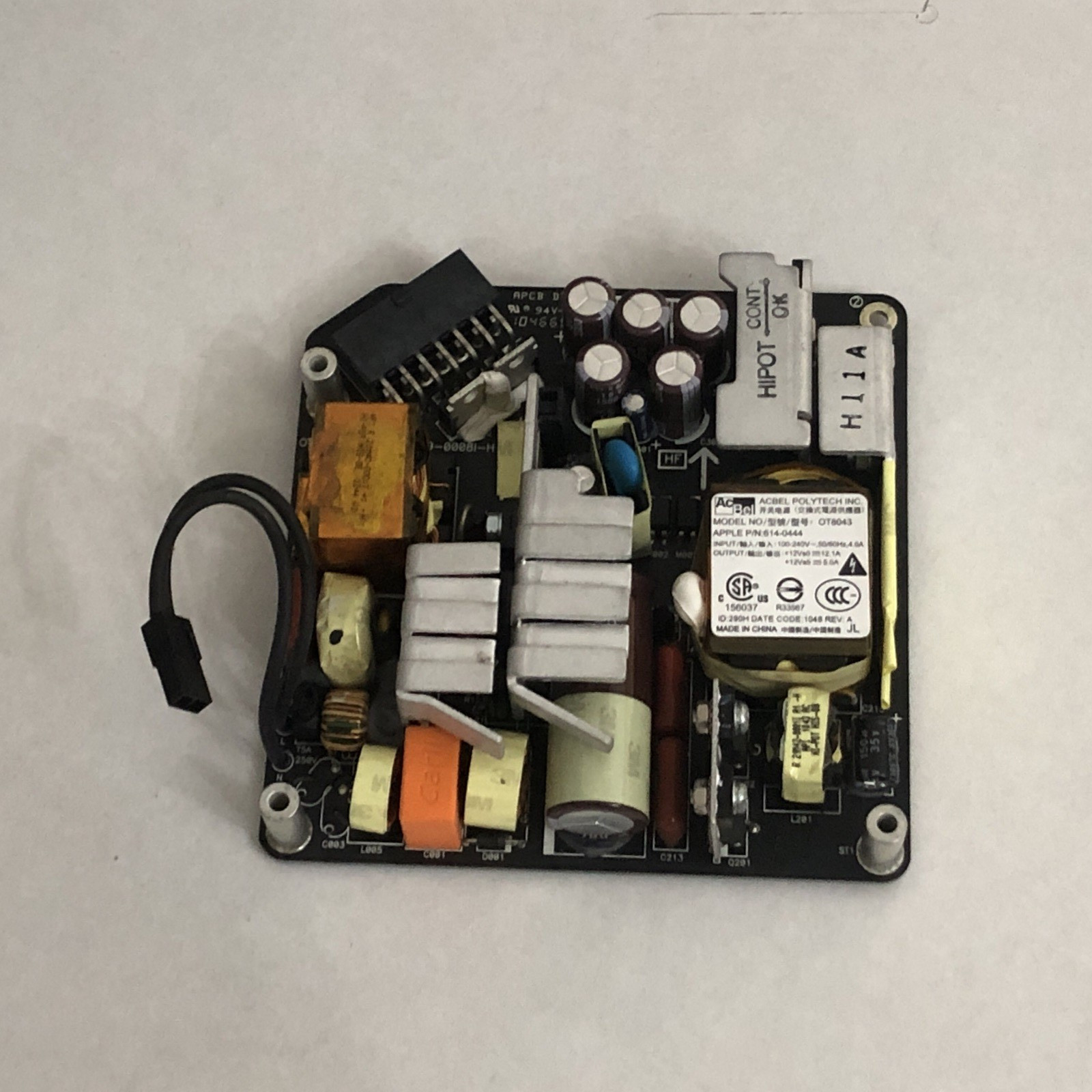 Genuine Apple A1311 21.5" 2009-2011 OT8043-290H 205W Power supply unit.
