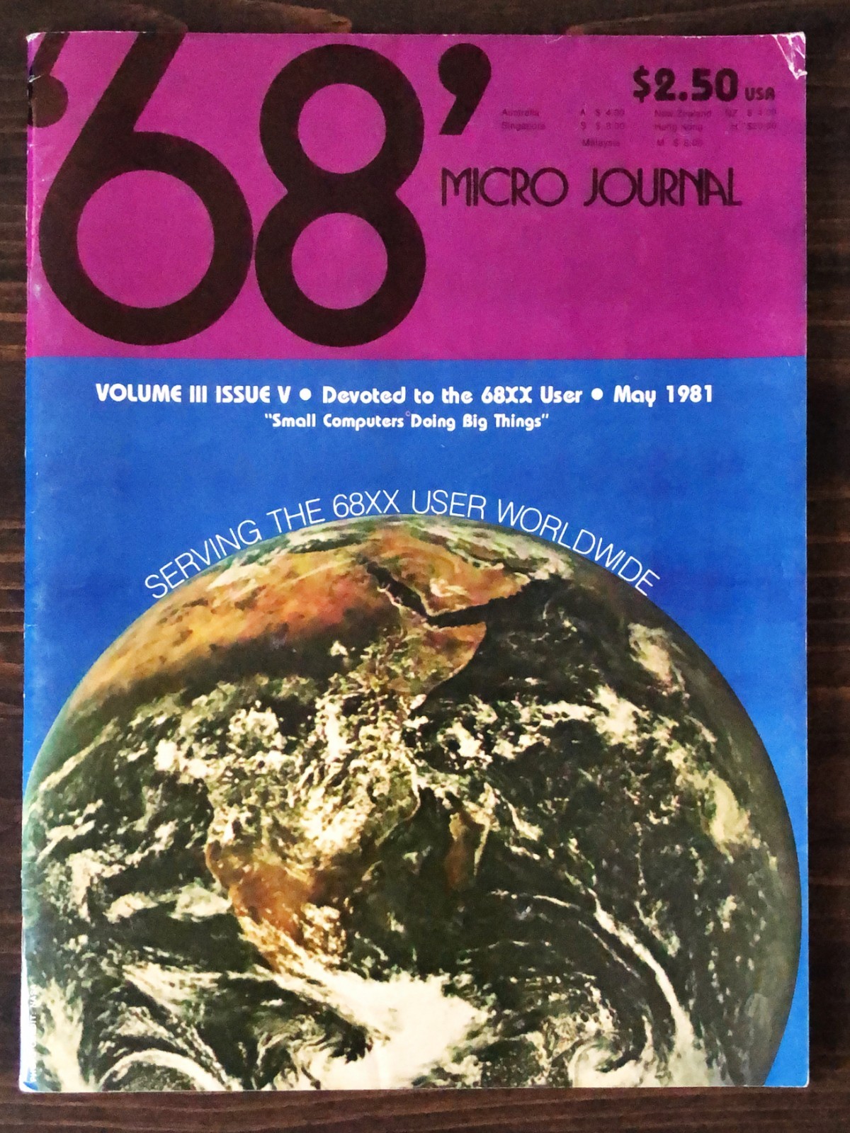 68 Micro Journal - May 1981, Vol. III, Issue V