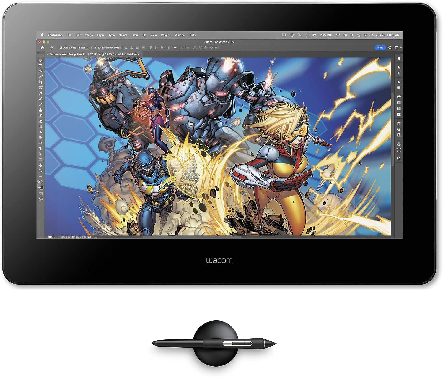 Wacom Cintiq Pro 16 Creative Pen & Touch Display 4K Graphic Drawing Monitor NEW