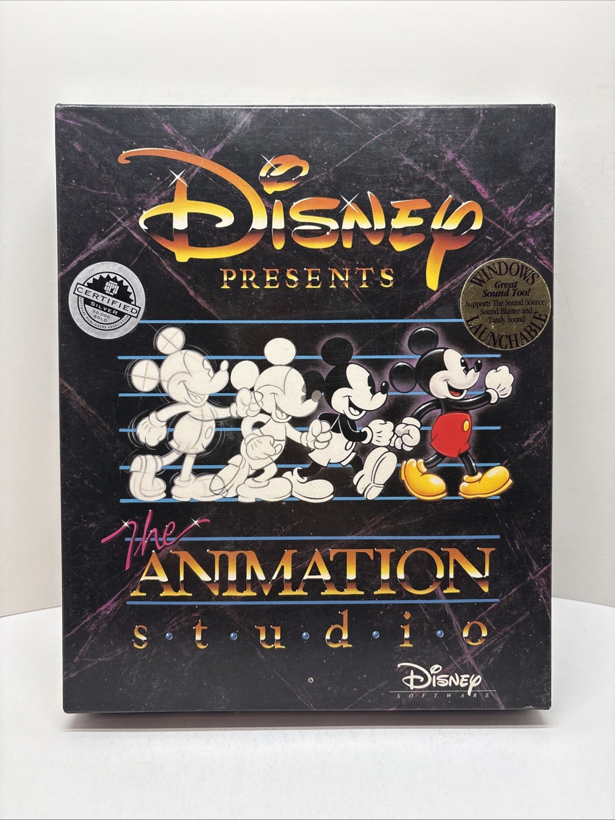 Disney Presents The Animation Studio IBM/Tandy Floppy Disks Software