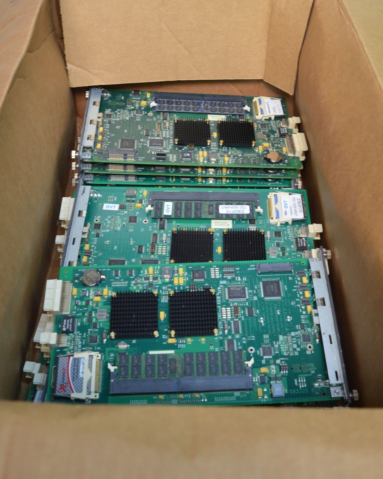 Lot of 15 Avaya S8300D V6/V7 Media Server Card w/ 8GB DDR2 + 4GB PATA SSD CF