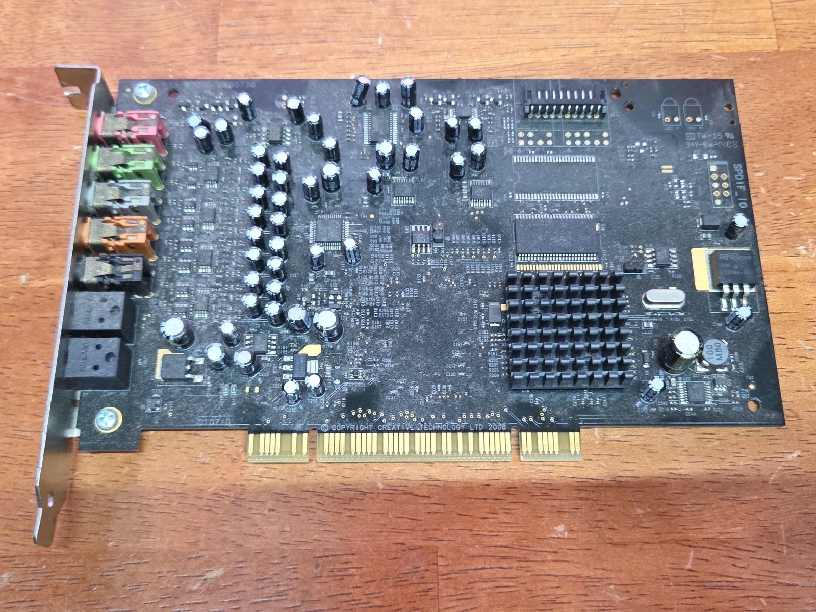 Vintage Creative Labs Sound Blaster SB0770 PCI Audio Sound Card Dell WW202