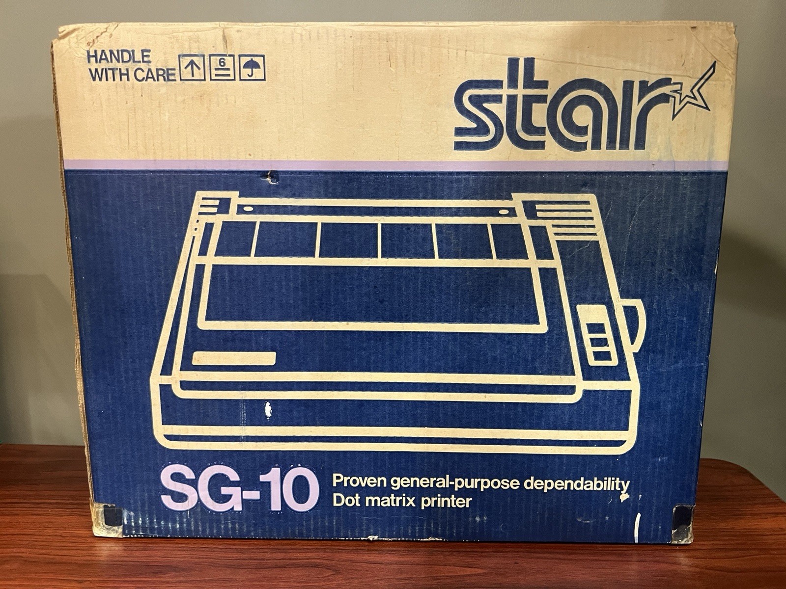 Star Micronics SG-10 Vinatge Dot-Matrix Printer IN ORIGINAL BOX