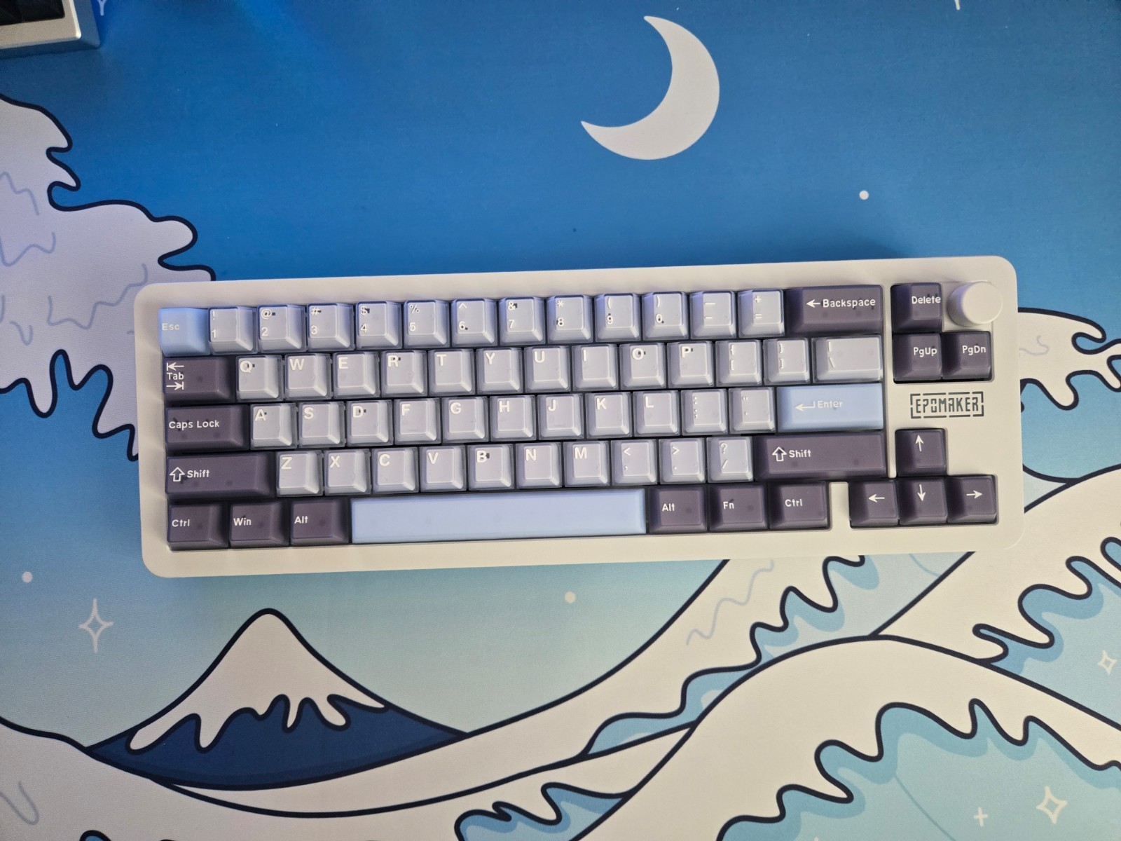 Muted + Thocky Epomaker Galaxy68 | Custom Modded 65% Wireless/Wired Keyboard