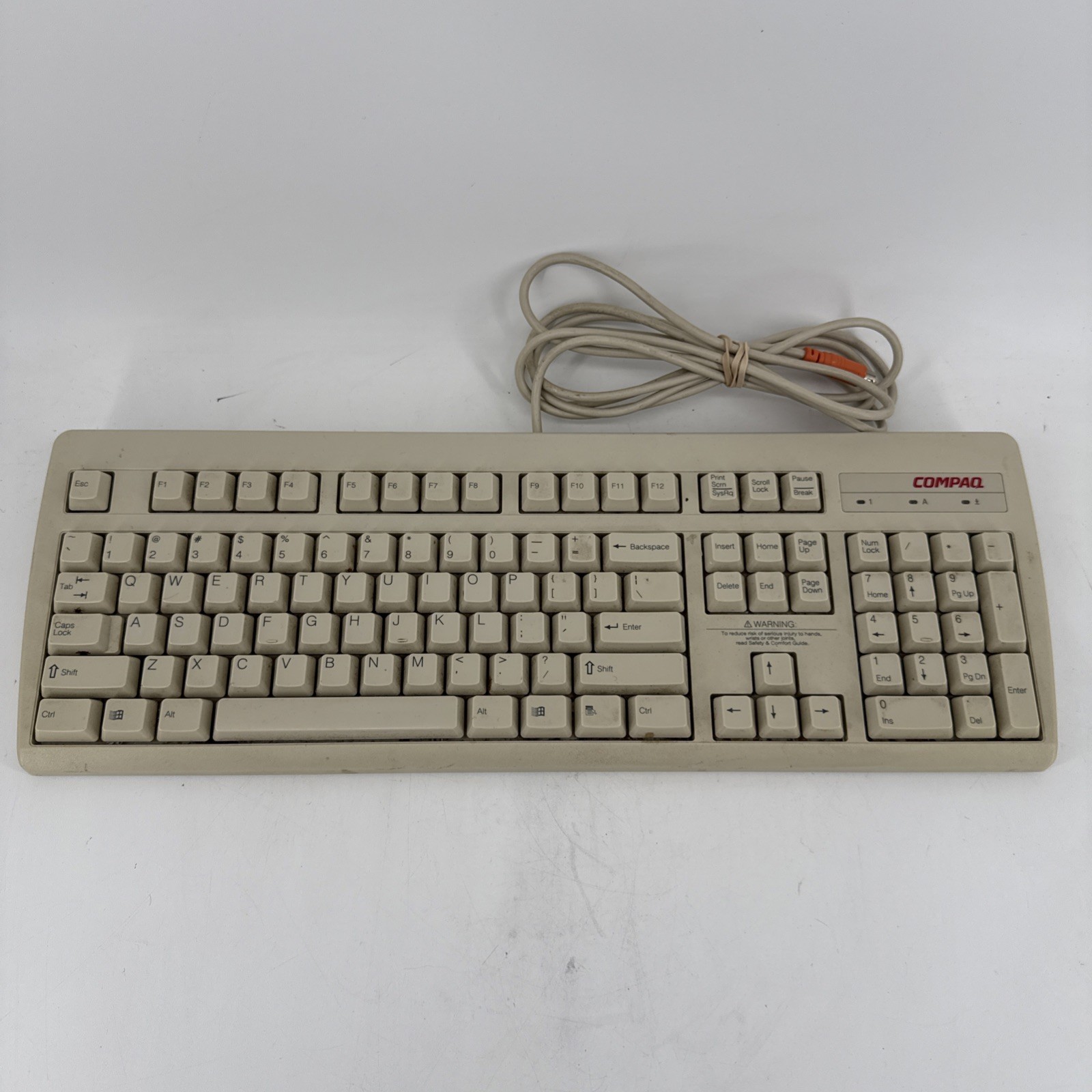 Vintage 1998 Compaq RT235BTW Vintage PS/2 Keyboard
