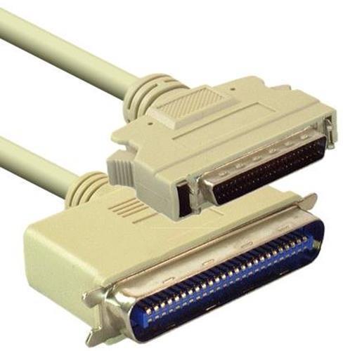 18 inch High Speed SCSI-2 II (HPDB50) Male to Centronics 50 Male Cable