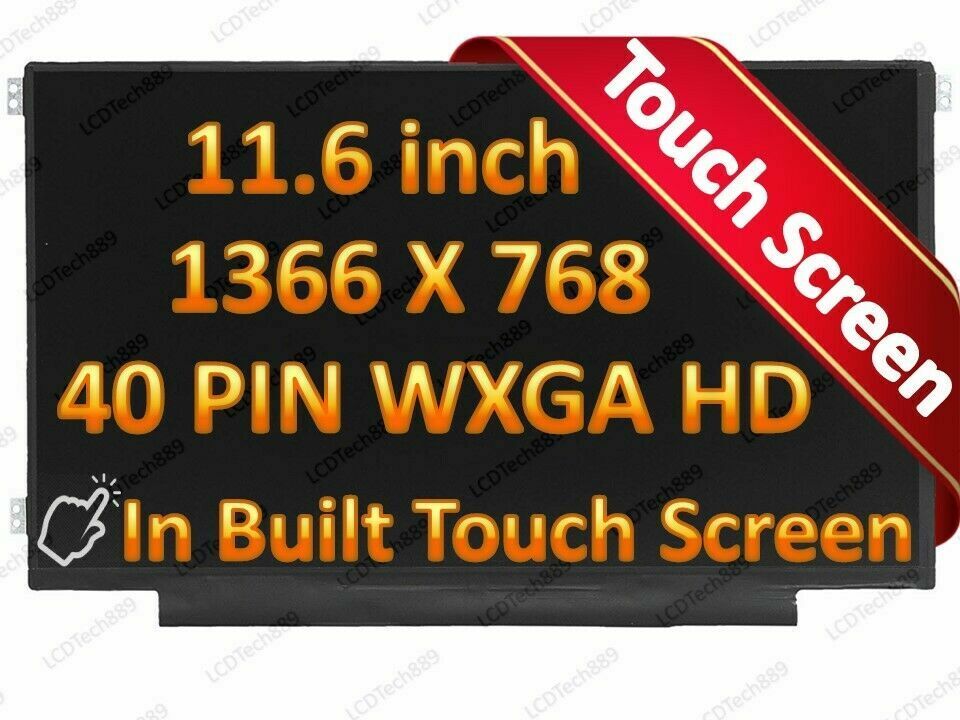 B116XTK01.0 HD 1366*768 WXGA 11.6'' 40pin NEW LCD LED TOUCH Screen