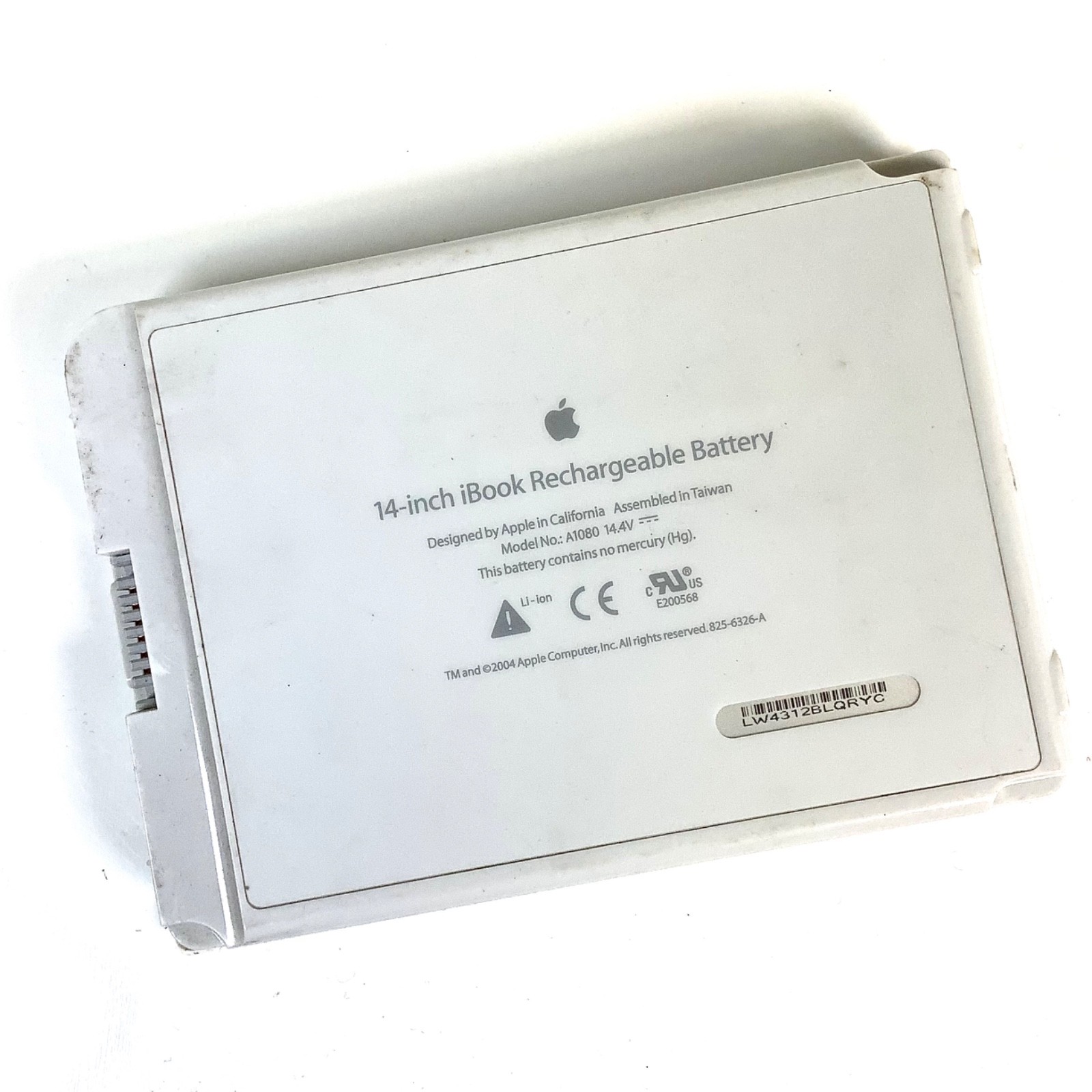 Vintage Apple iBook 14" A1080 Laptop Rechargeable Battery UNTESTED