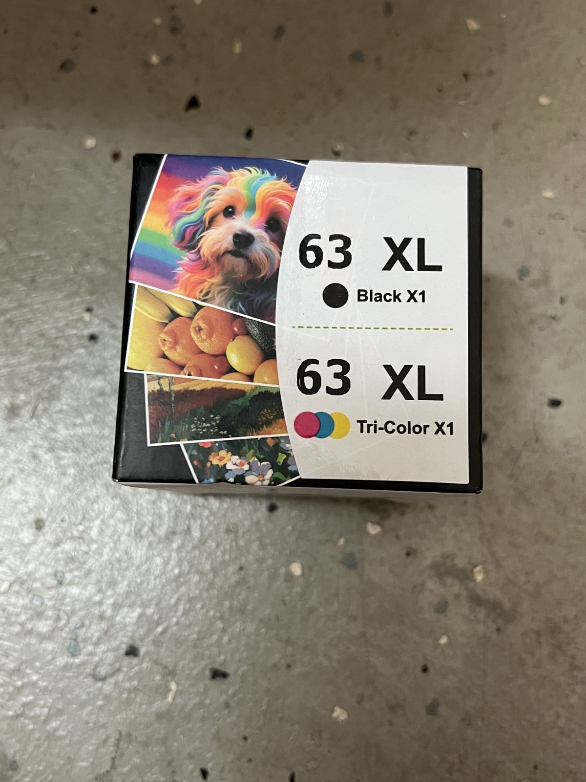 LLaollao Ink Cartridges 63XL - Black and Tricolor, LOW PRICE FAST SHIPPING
