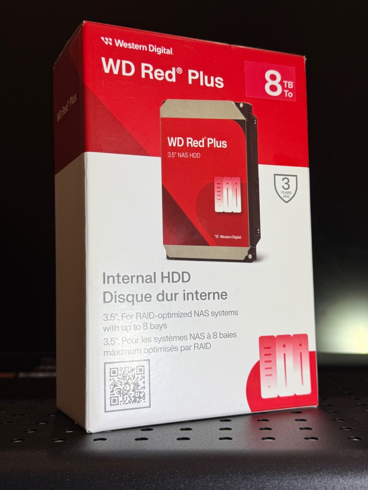 [NEW & SEALED] Western Digital |  WD Red Plus 8TB 3.5" NAS Internal HDD