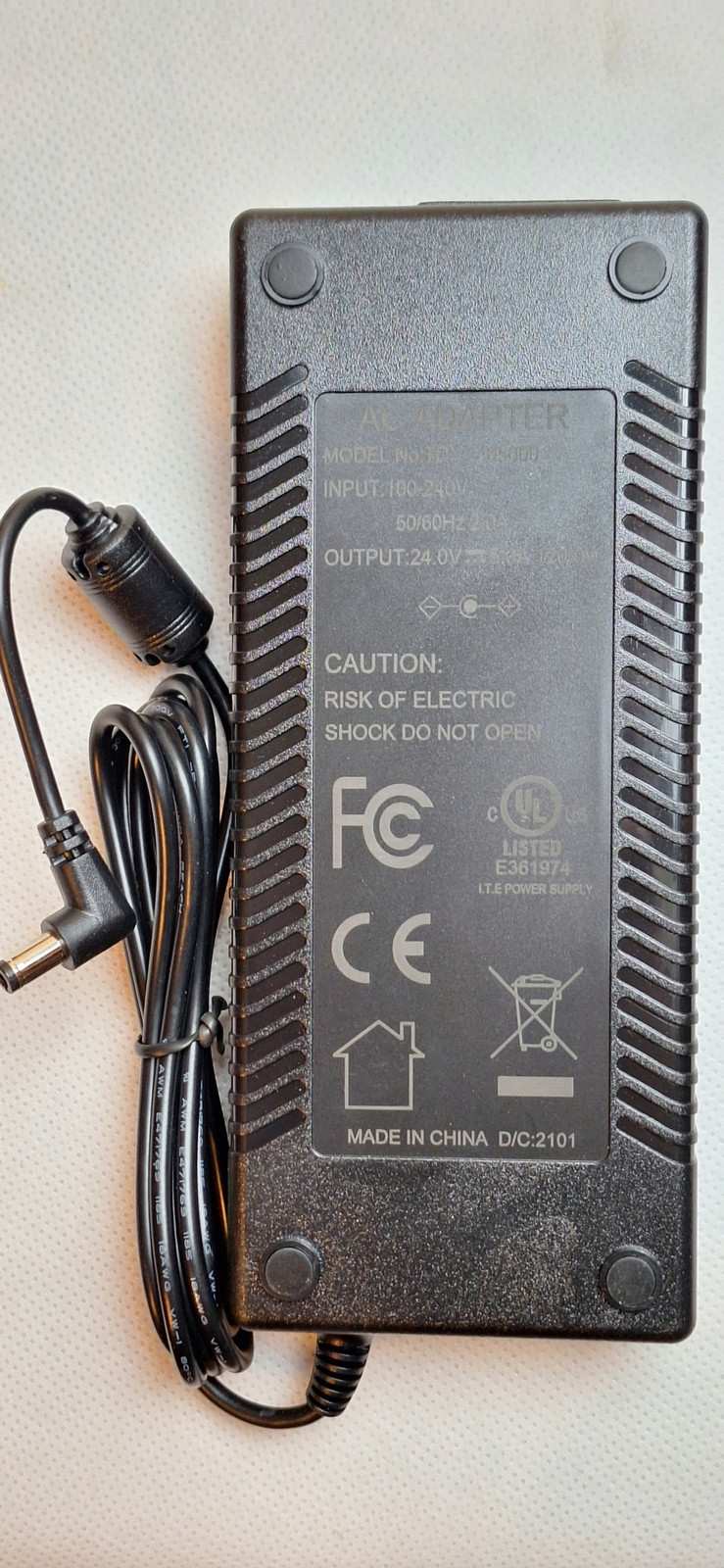 Original Power Supply for Flashforge Foto 8.9 3D Printer – Genuine Replacement P