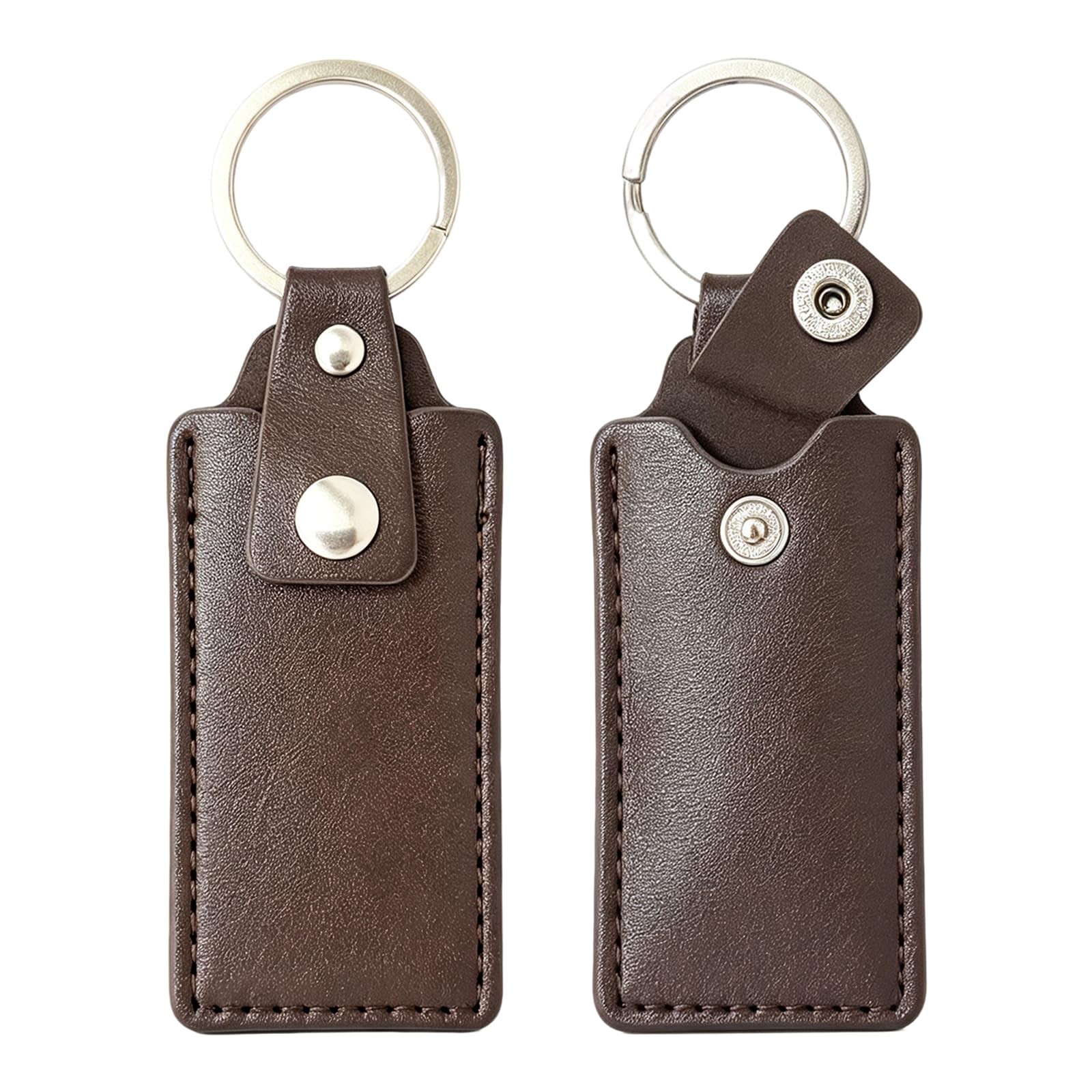 2PCS Leather USB Storage Case USB Flash Drive Leather Cover for USB Flash Dri...