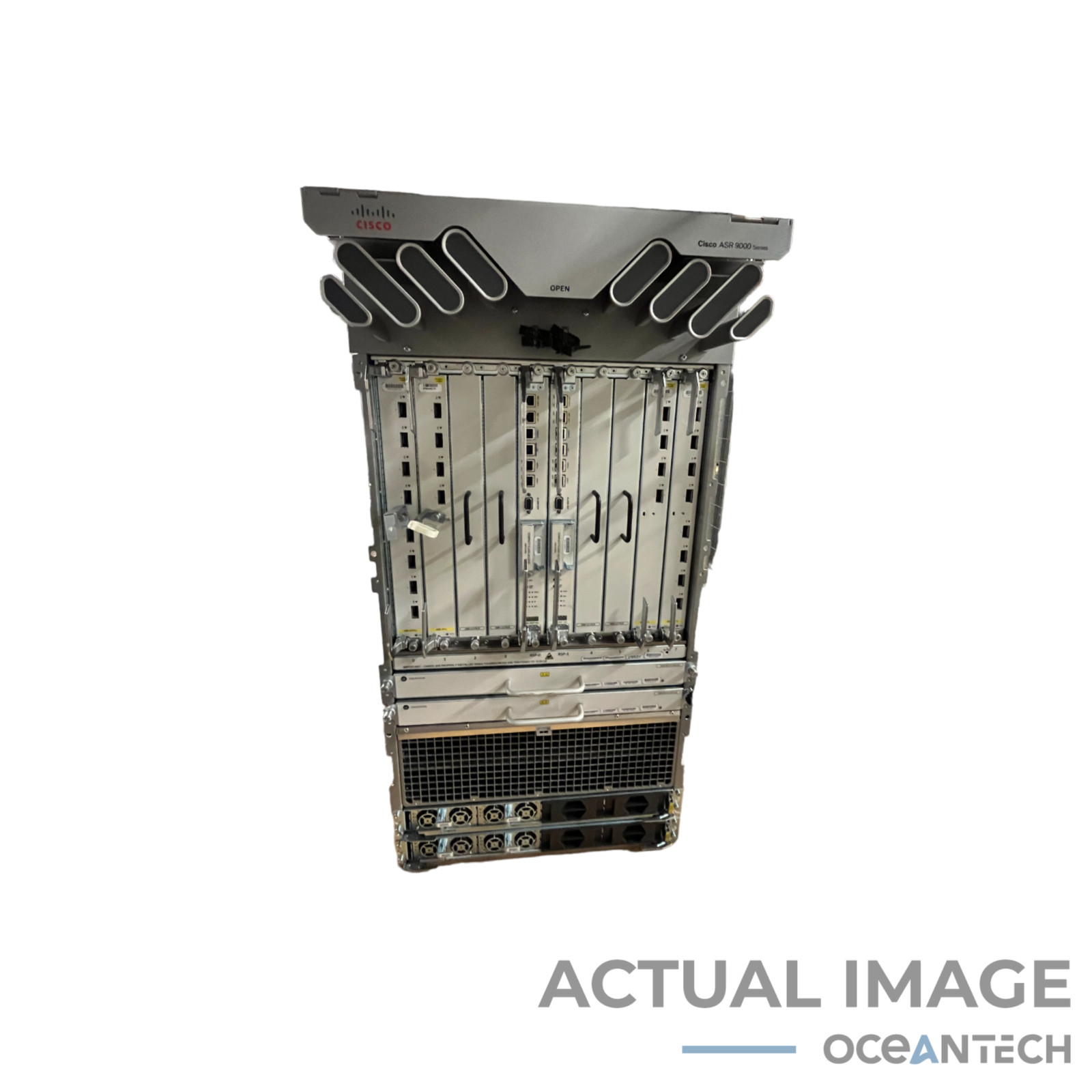 Cisco ASR-9010-AC-V2 V02 2x A9K-4T-L 2x A9K-LC-FILR 2x A9K-RSP-4G 2x A9K-8T/4-L