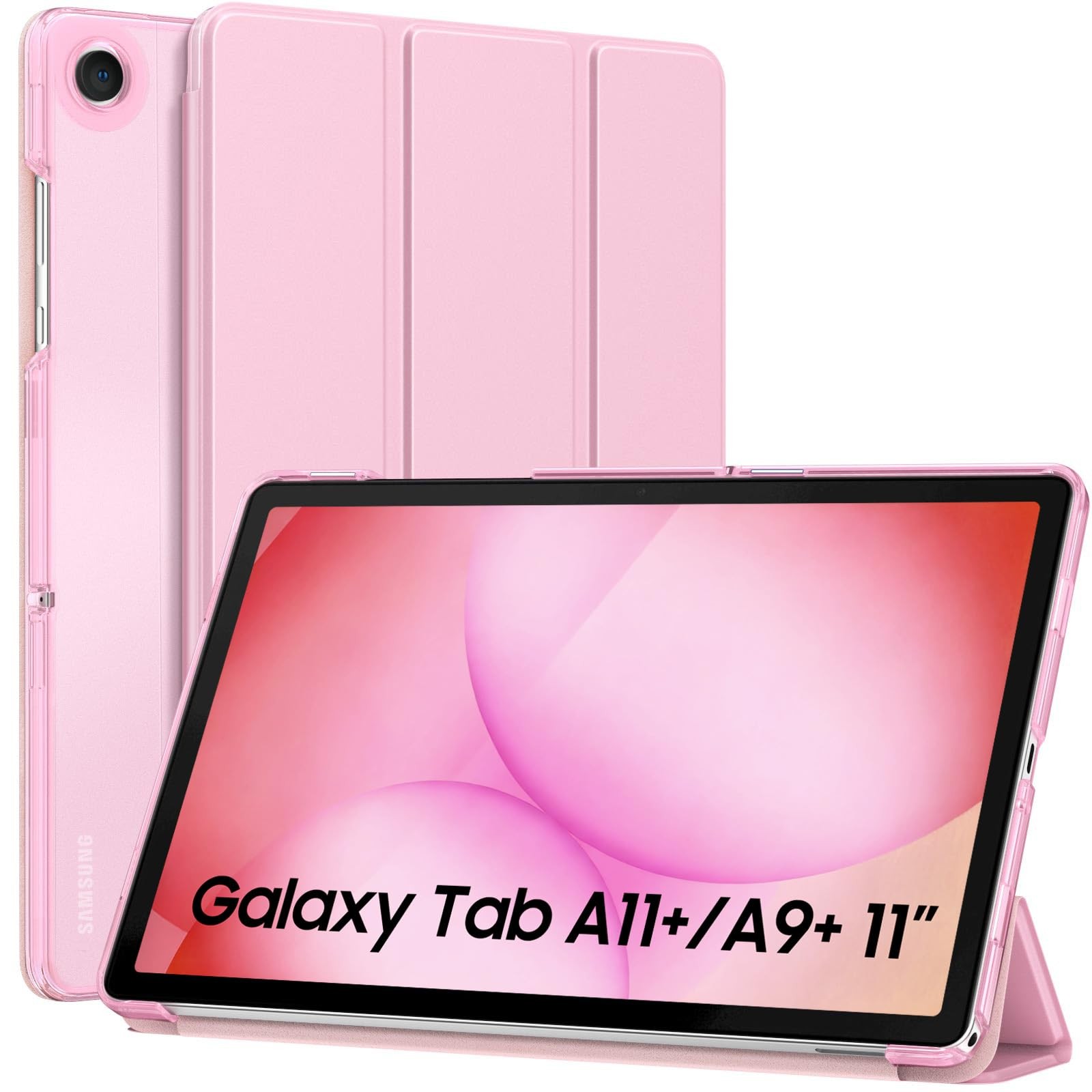MoKo Slim Case for Samsung Galaxy Tab A11 Plus/ A9 Plus 11 Inch Smart Stand Hard