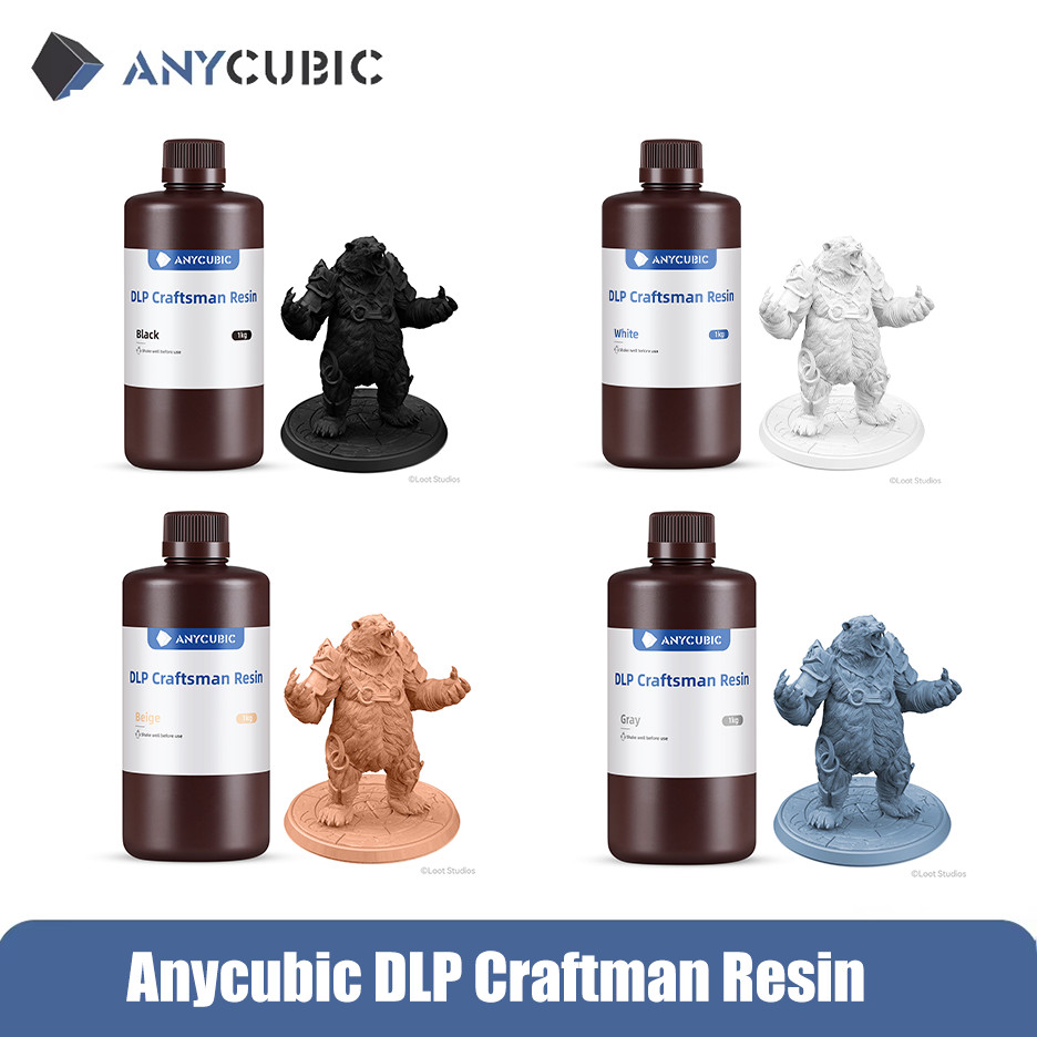 【Buy 10 Pay 6】ANYCUBIC UV Standard Resin Tough ABS-Like Plant-Based Resin Lot