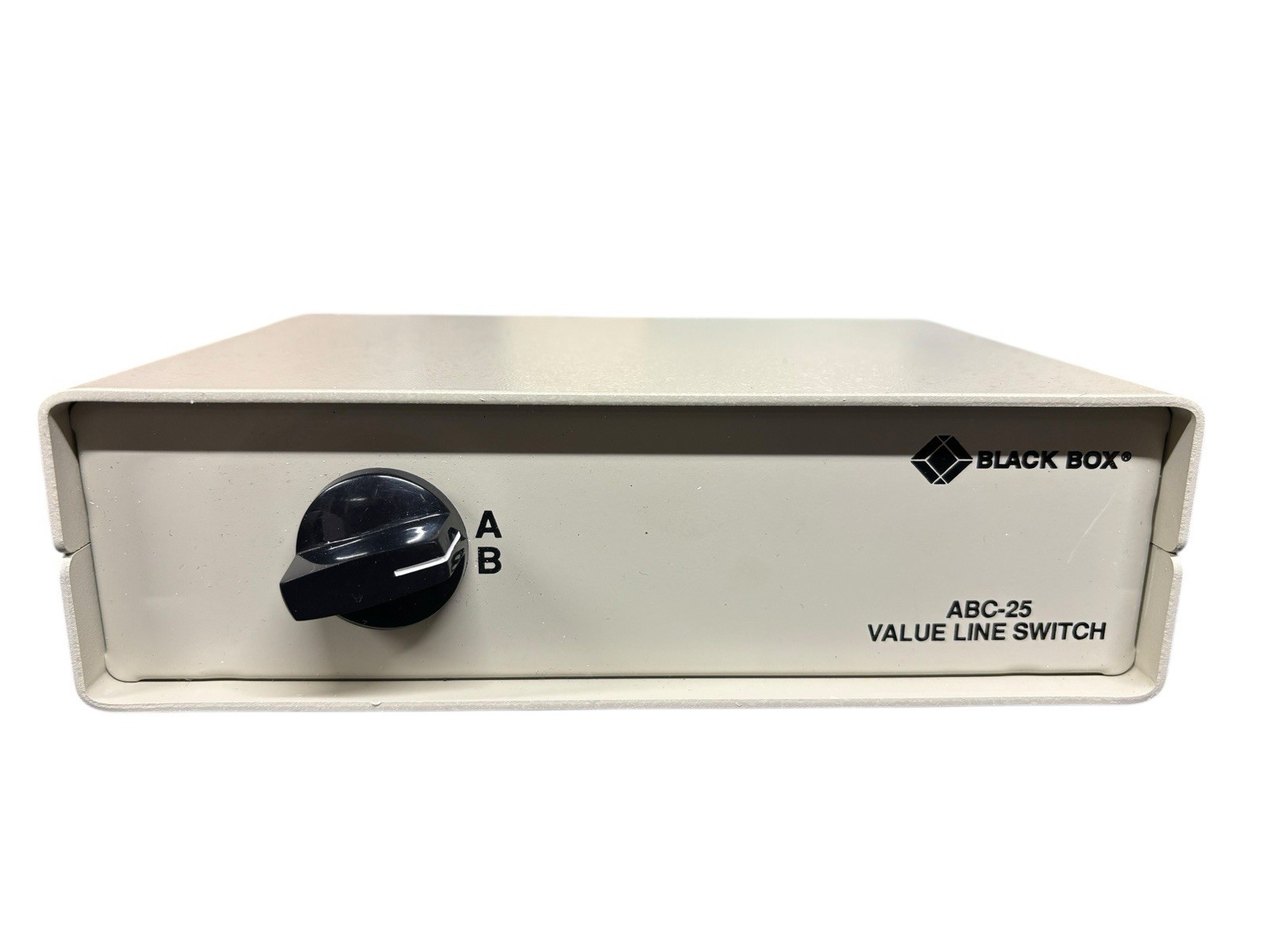 Black Box ABC-25 Value Line Switch SW091A NEW NOS DB25 A/B Manual Included
