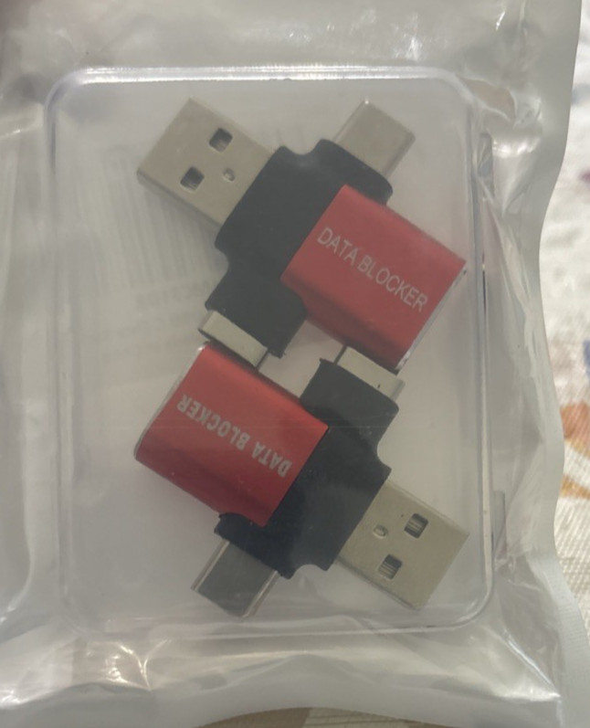 BUISAMG Data Blocker, 4-in-1 Universal USB Data Blocker, Protection from Illegal