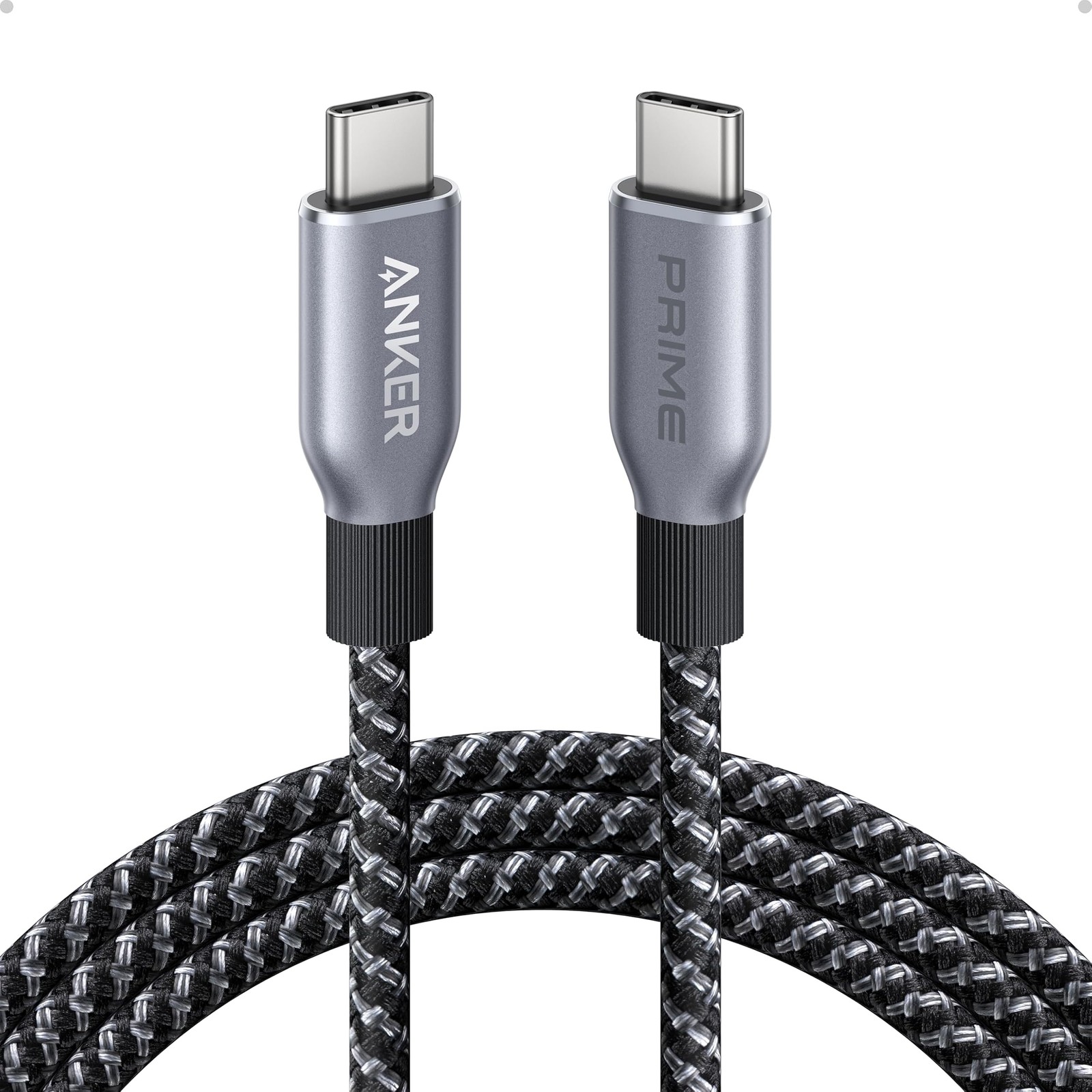 Anker Prime USB C to USB C Cable, 240W Fast Charging Durable Cable (6 ft)