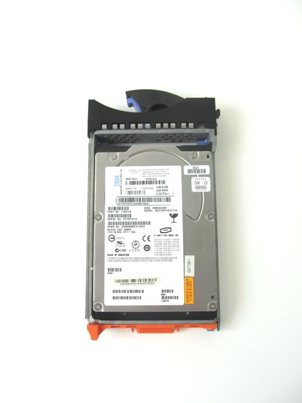 IBM 5207-1722 146GB 10K RPM Fiber Hard Disk Drive
